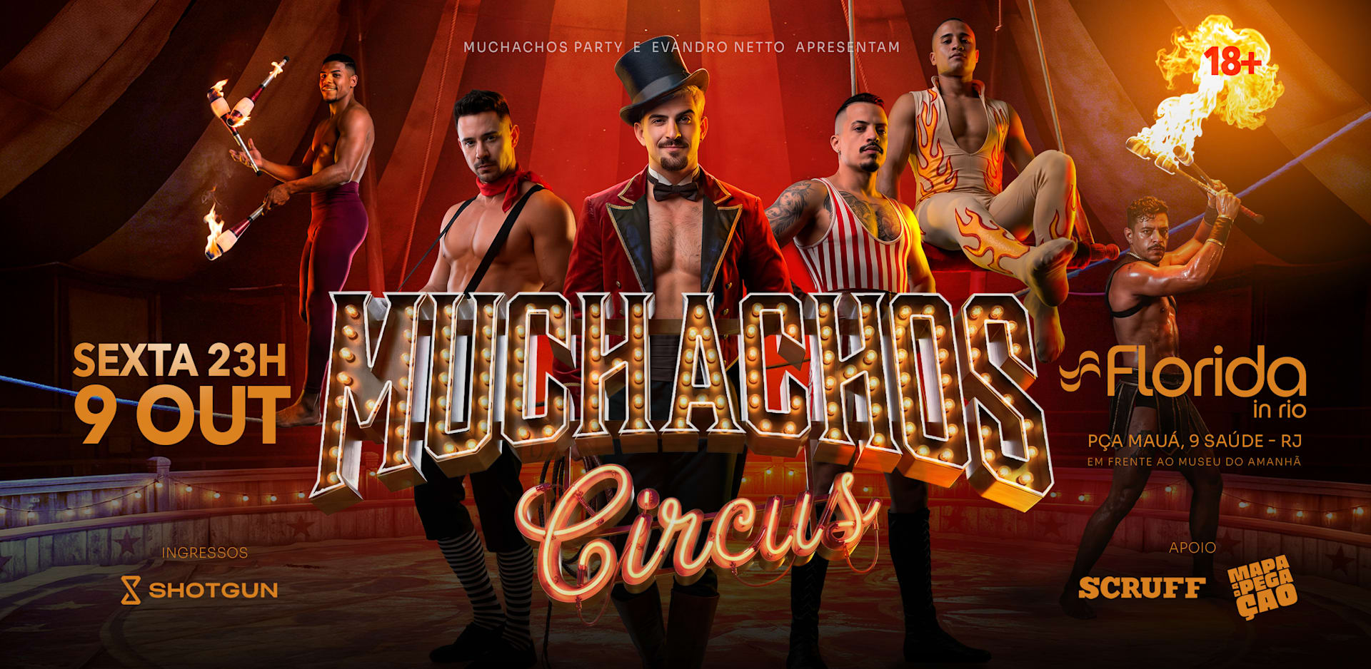 Muchachos Party - Circus +18 Cover