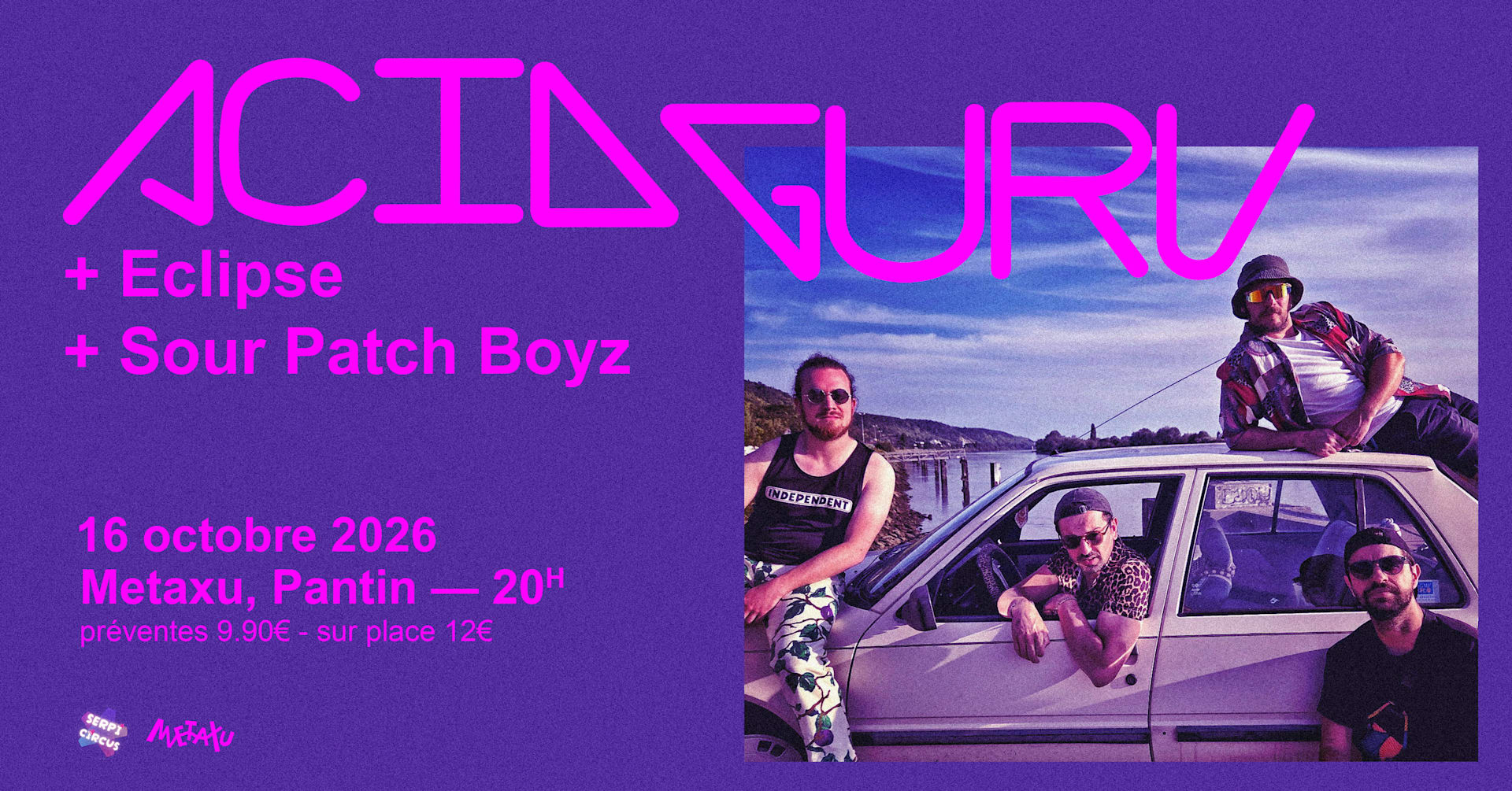 Acid Guru + Eclipse + Sour Patch Boyz - Metaxu Cover