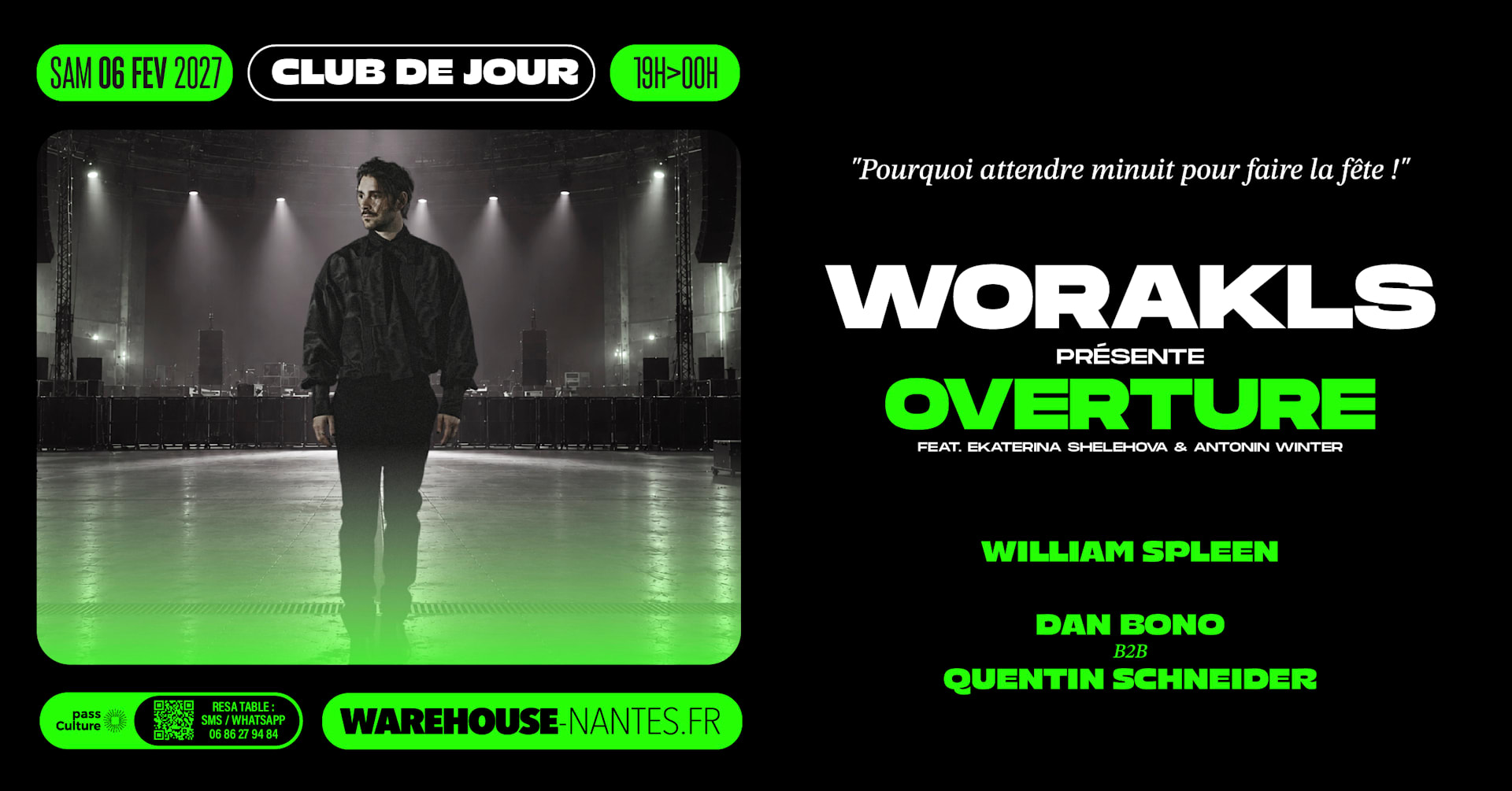 Club De Jour W/ Worakls Présente Overture Cover