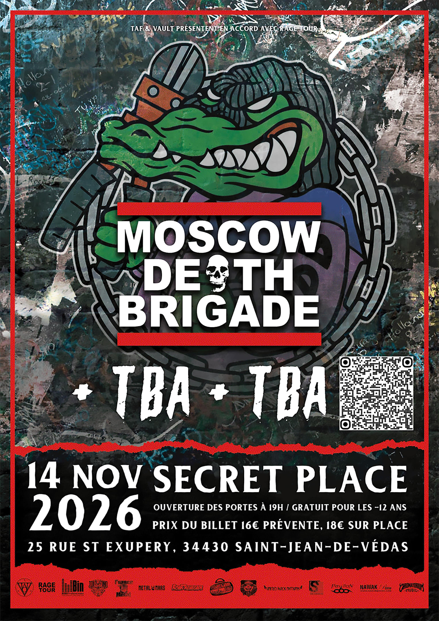 Vault Of Metal & La Taf Presentent : Moscow Death Brigade Cover