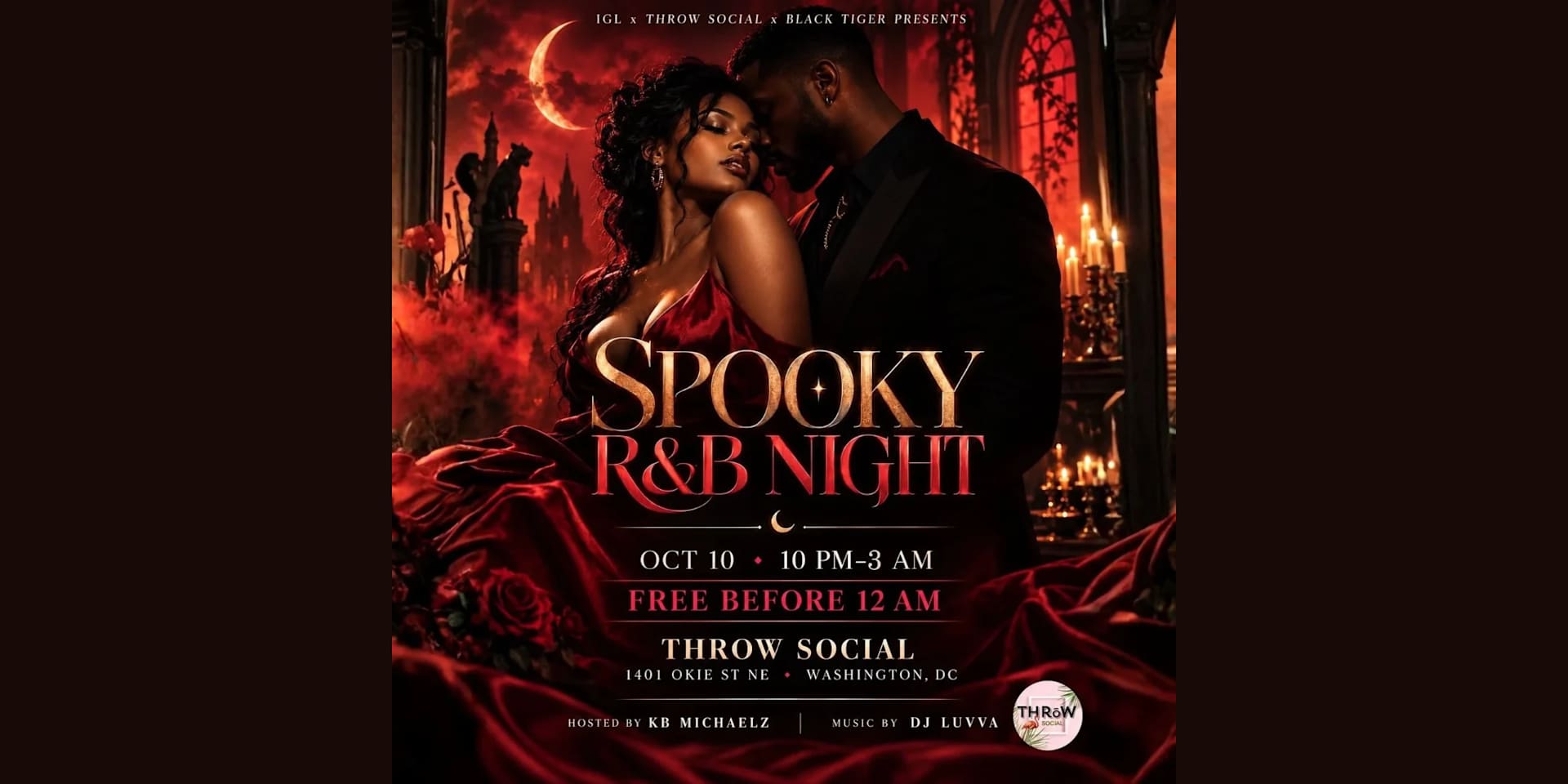 Spooky R&B Night Cover