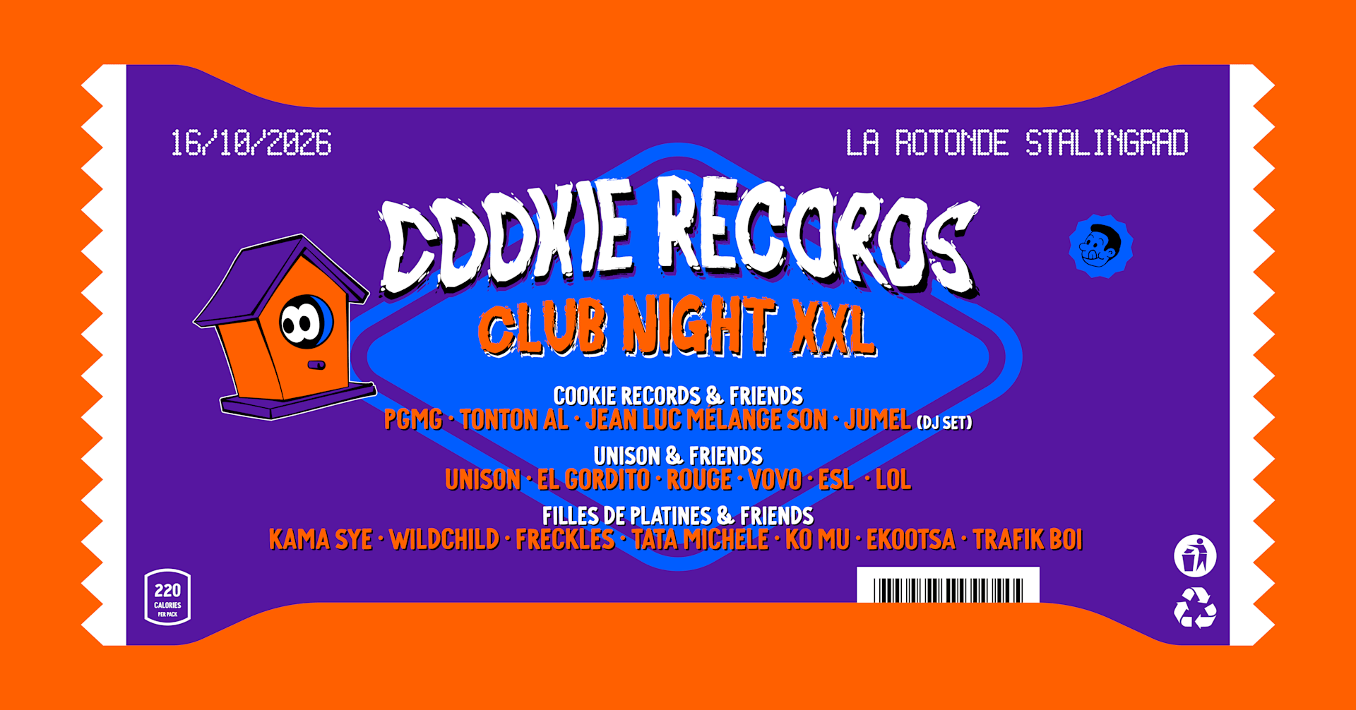 Cookie Records : Club Xxl Cover