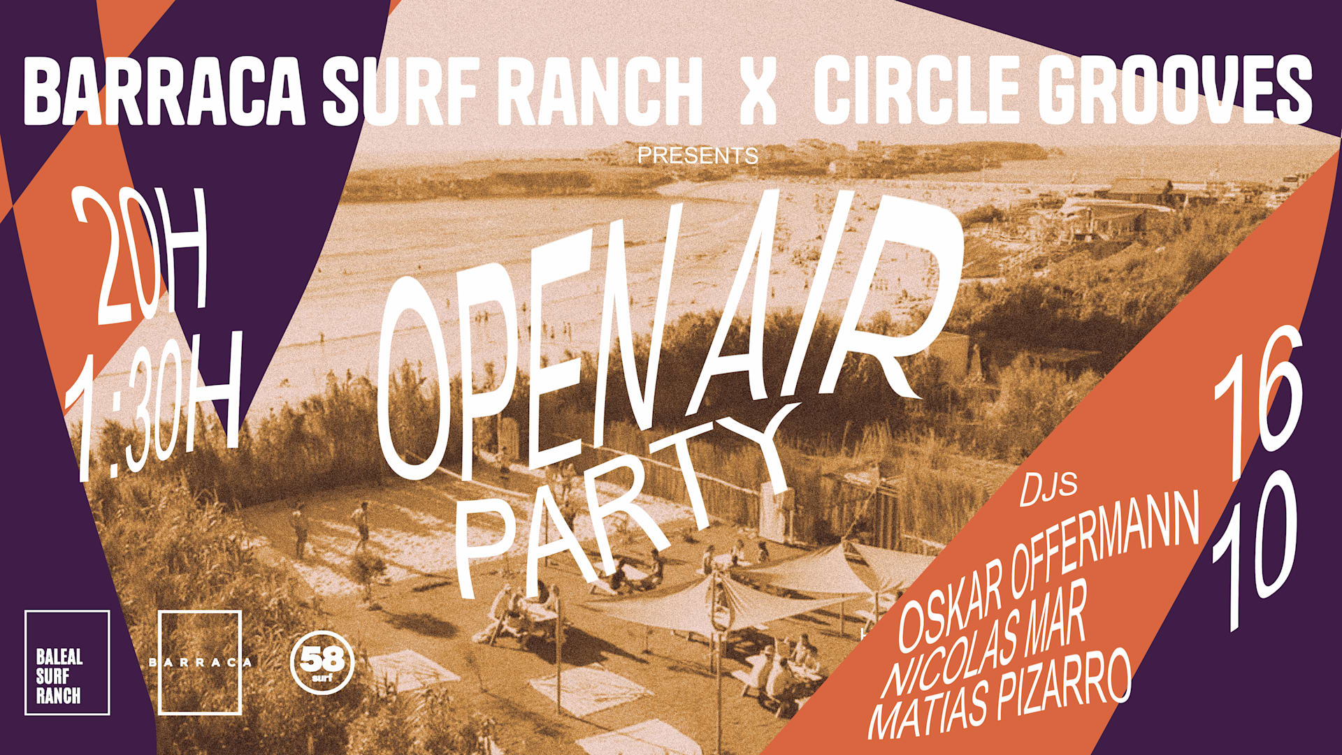 Circle Grooves X Barraca Surf Ranch - Oskar Offermann Cover