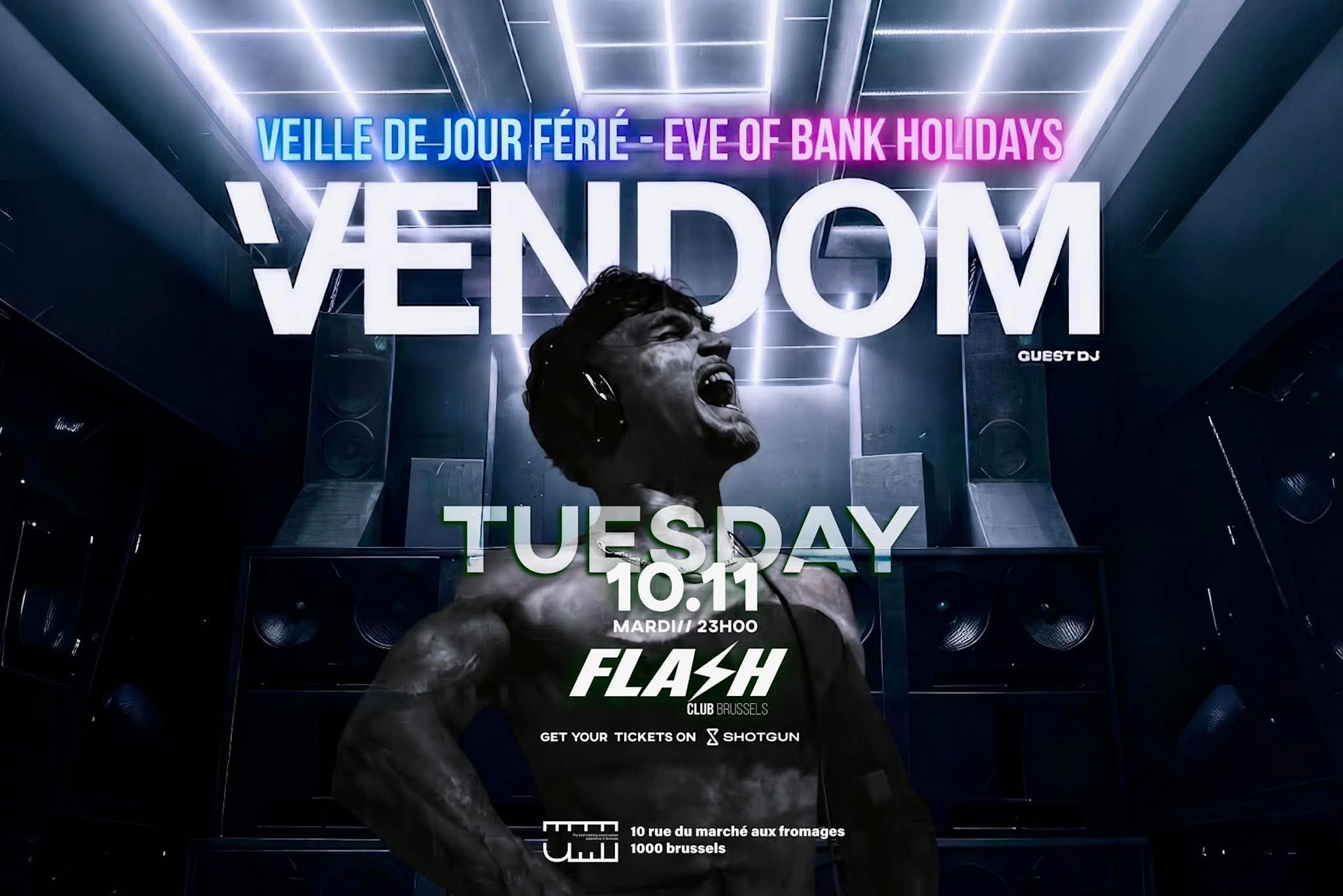 Flash - Tue / Mar 10 Nov - Vendom - Veille Jour Férié Cover