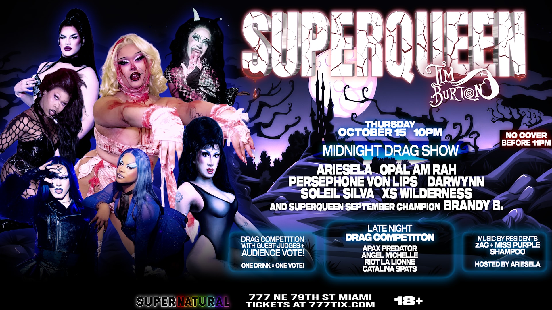 Superqueen: Tim Burton (18+) Cover
