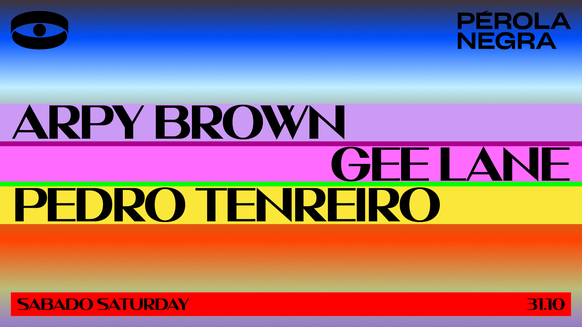 Toy Tonics Jam X Halloween - Pérola Negra Club Cover