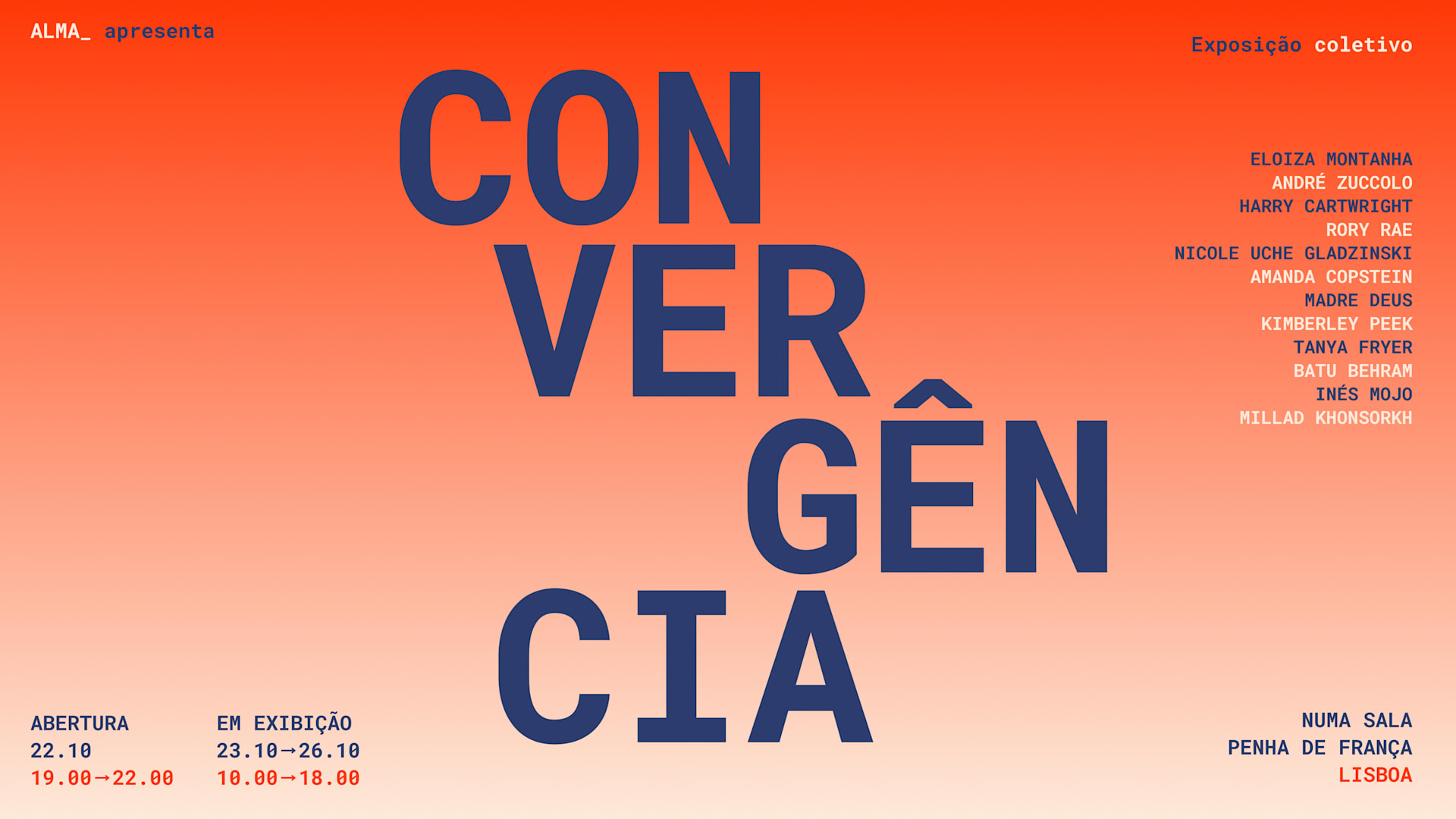 Convergência: The Opening Party Cover