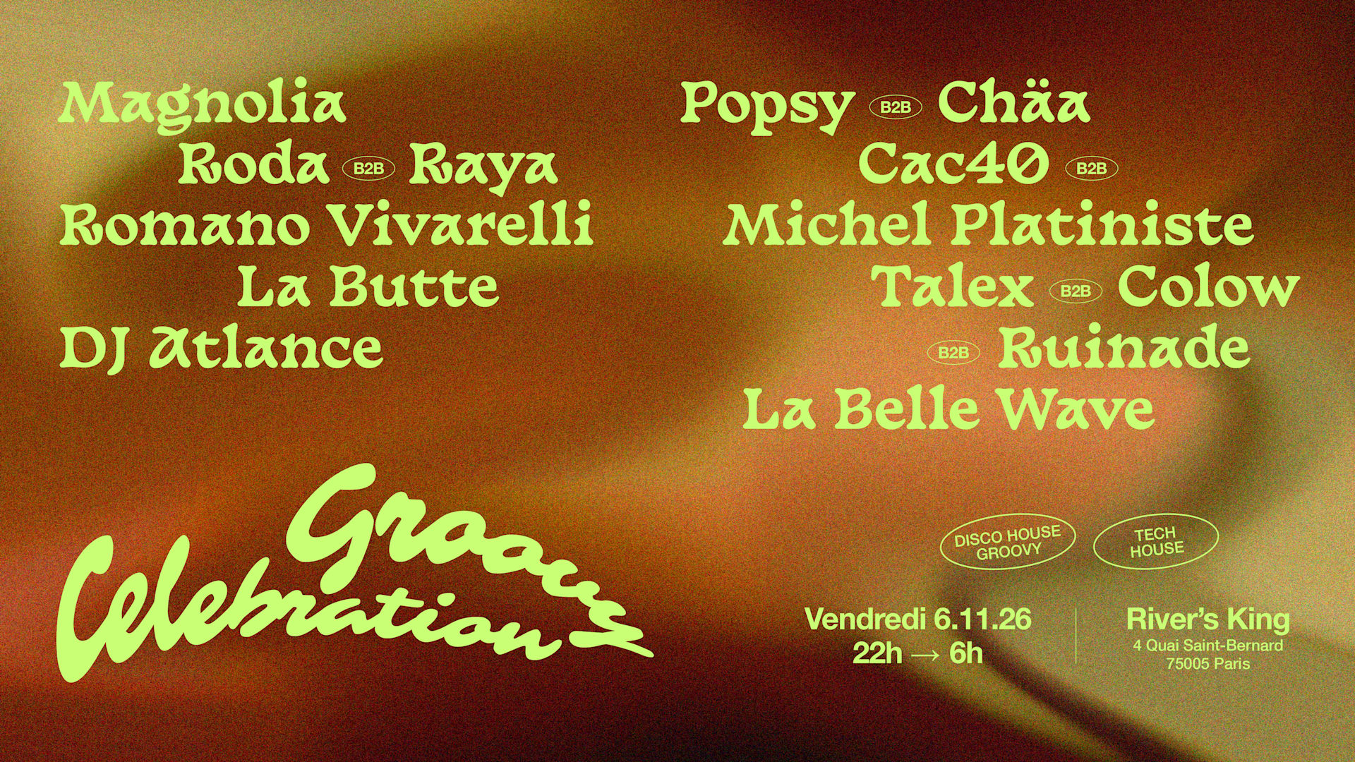 Groovy Celebration - Magnolia, Romano Vivarelli, Raya & More Cover