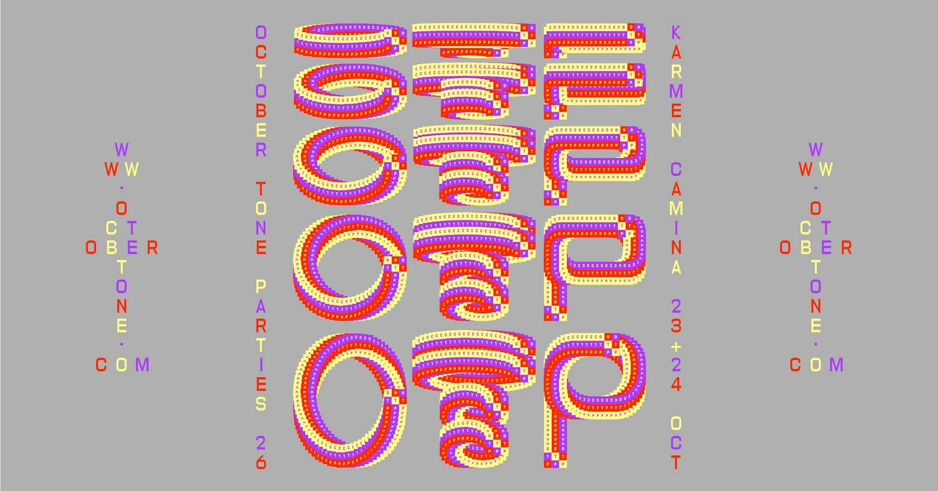 October Tone Parties 2026 Cover