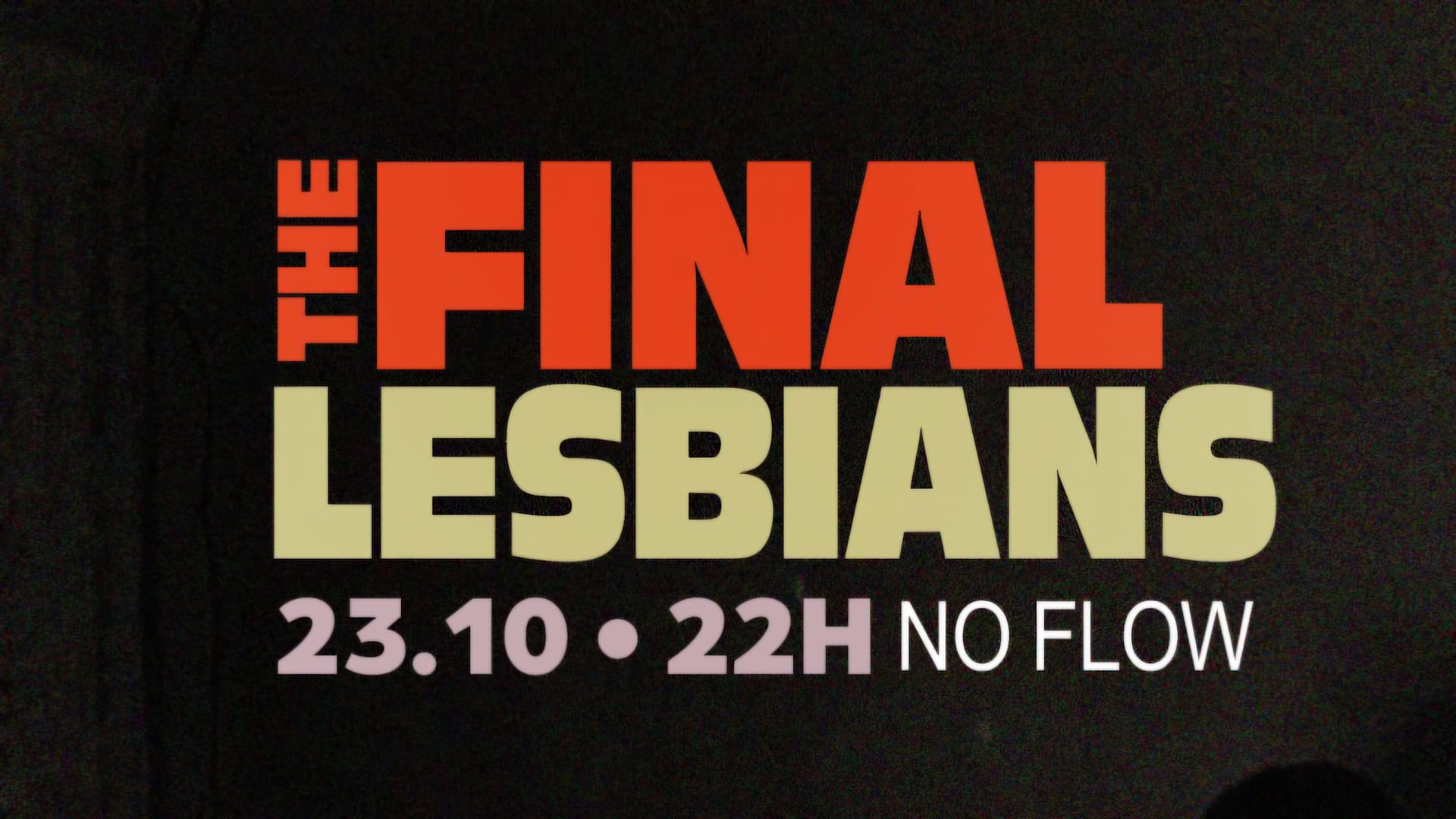 The Final Lesbians Cover