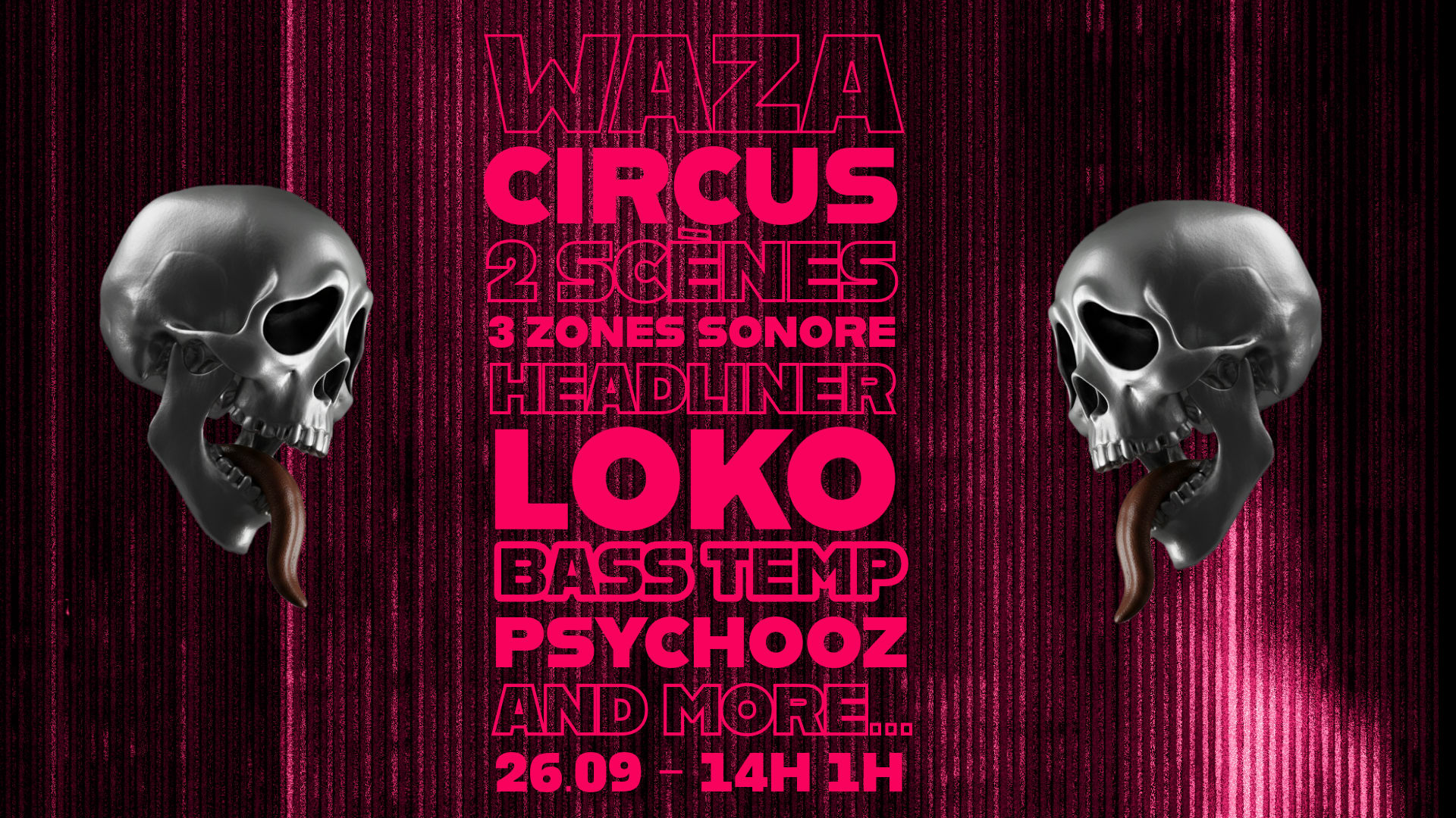 Waza Circus Cover