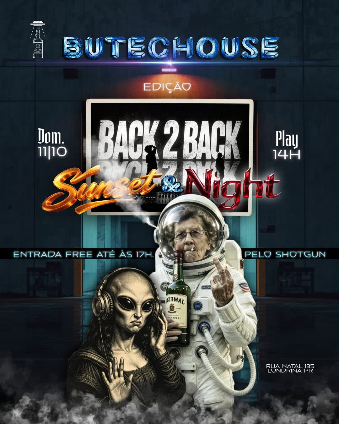 Butechouse Back 2 Back Cover
