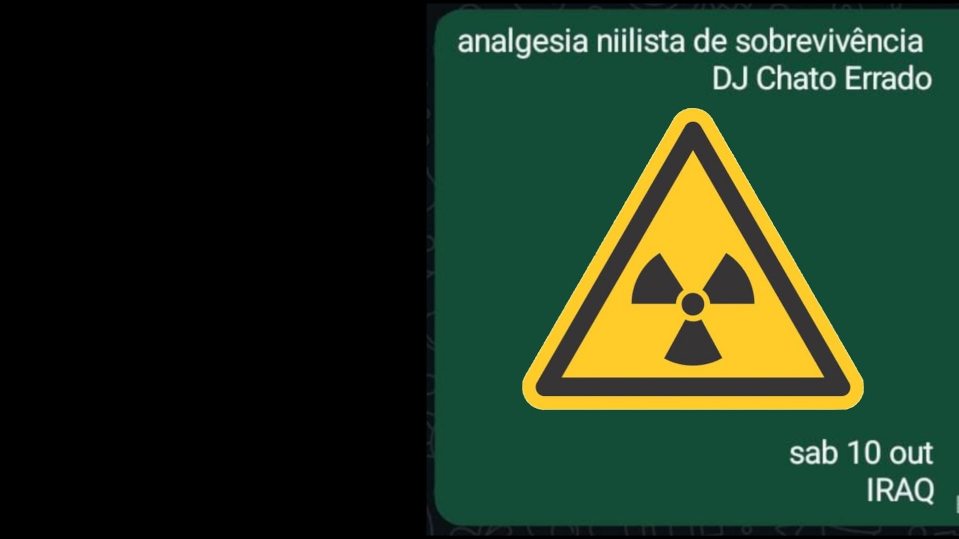 Analgesia Niilista De Sobrevivência Método Low-Tech Não Wave Cover