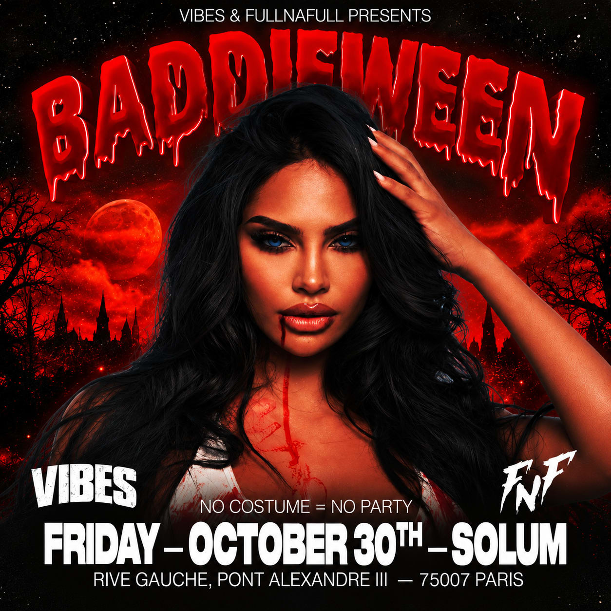🎃 Baddieween - Fnf X Vibes 👻 Afro Shatta Hiphop Cover
