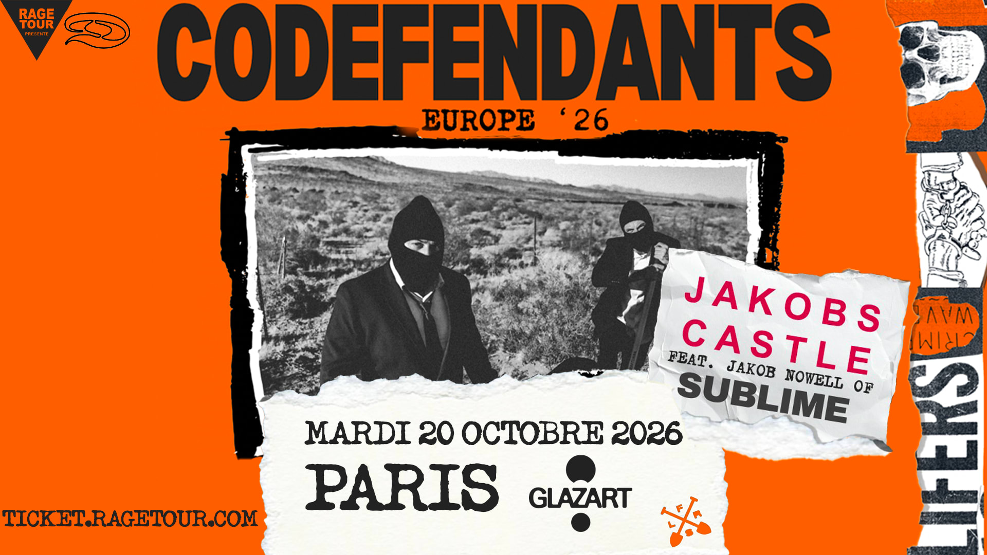 Codefendants + Jakobs Castle Cover