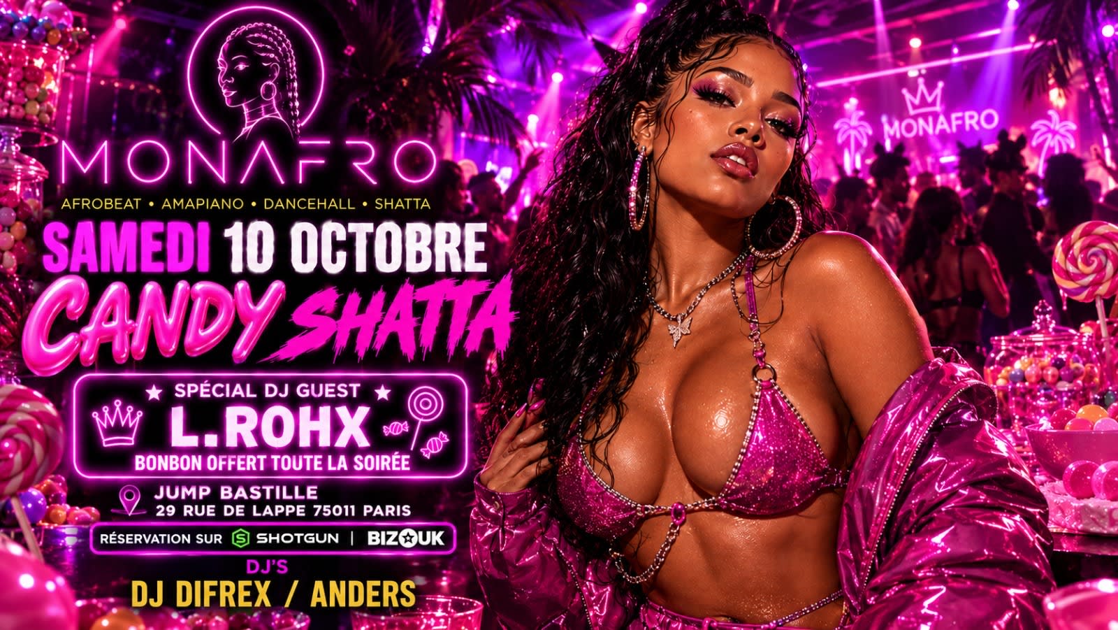 Monafro Edition Candy Shatta Cover