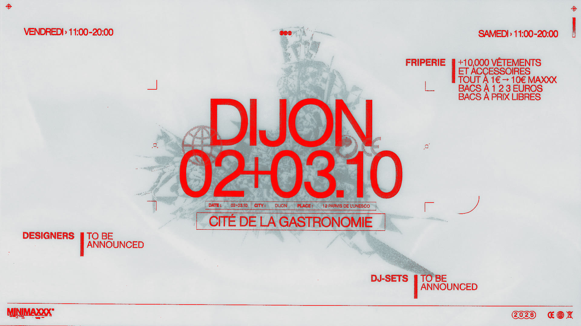 [Dijon] Friperie + Dj-Sets + Designers Cover