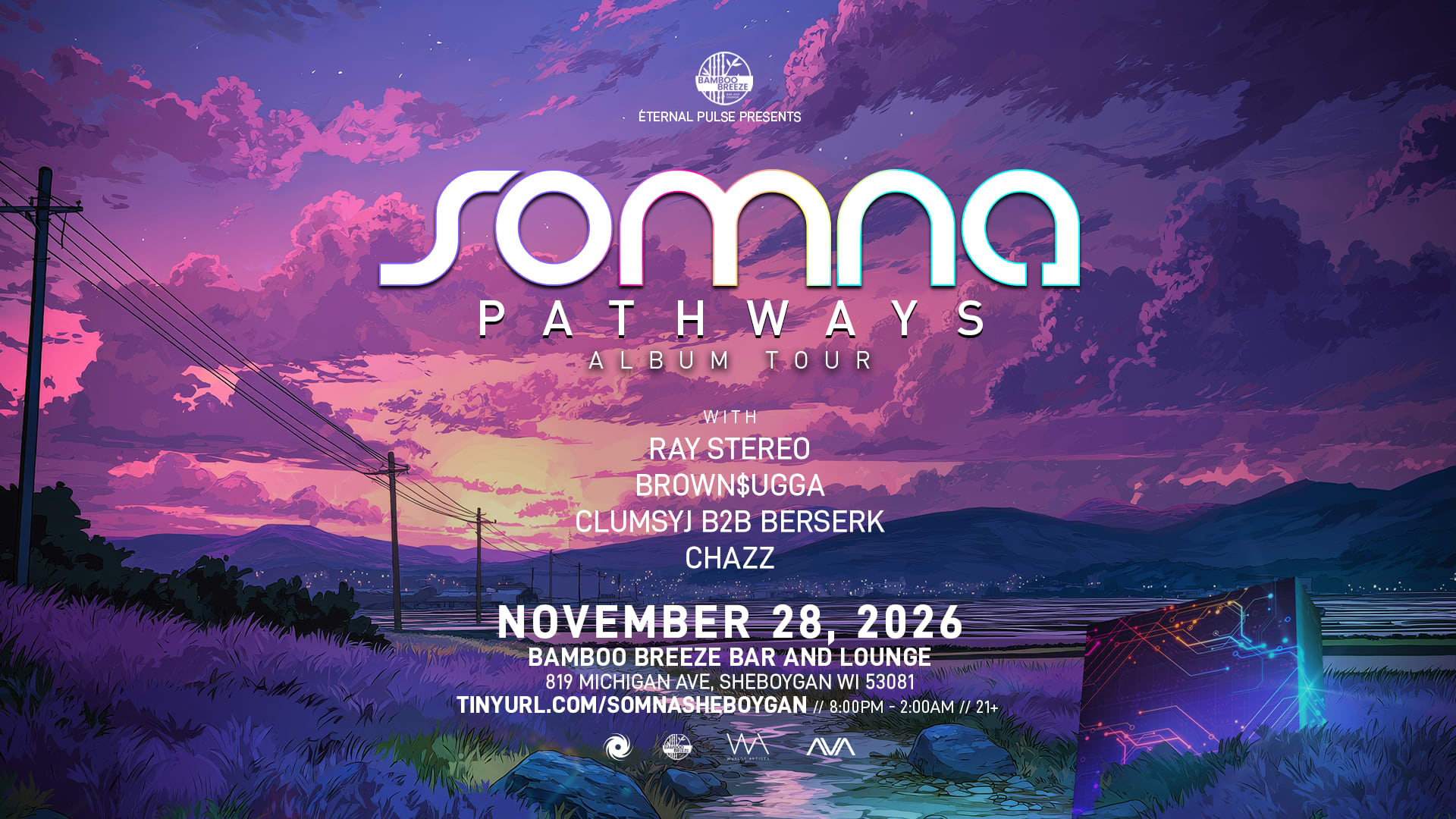Bamboo Breeze - Somna Pathways Album Tour Cover