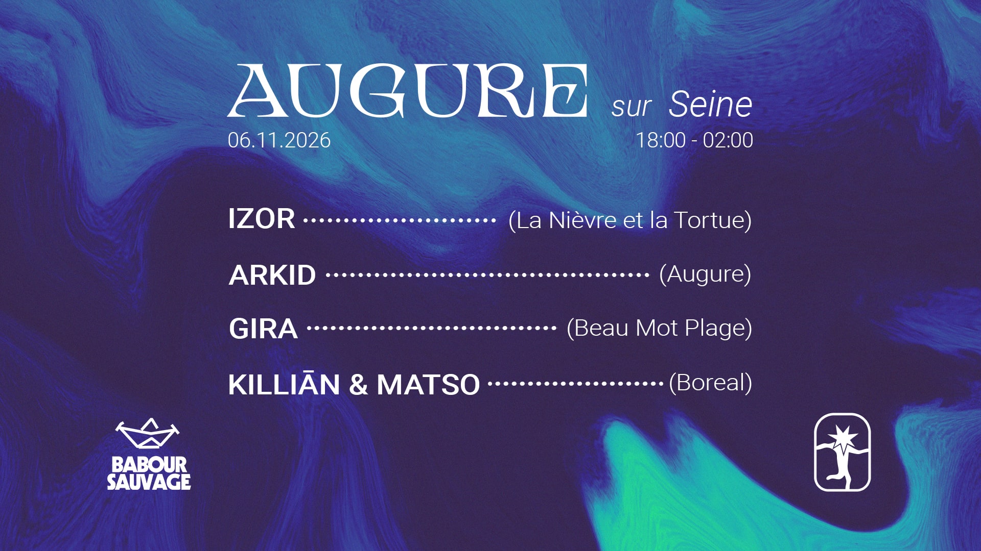 Augure Sur Seine - 1 An Cover