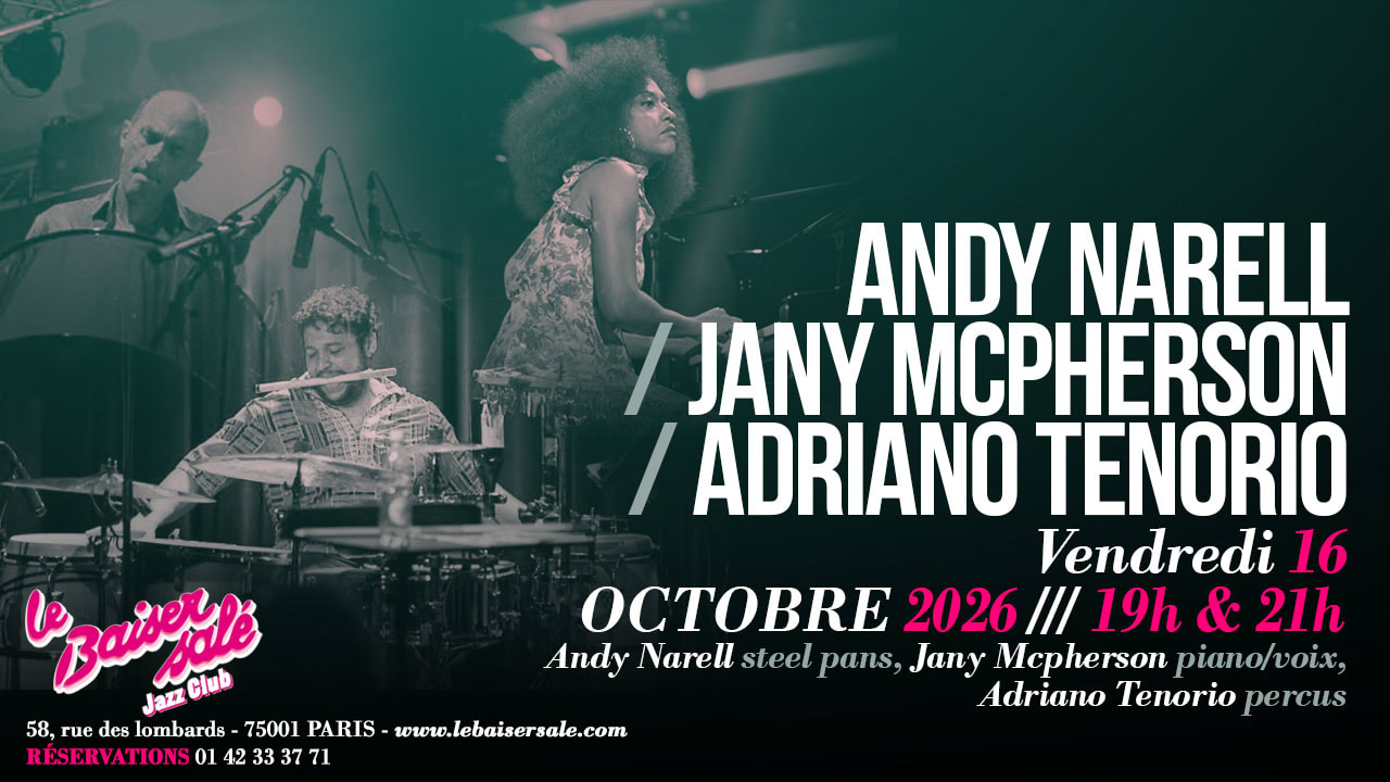#Festivaljazzsurseine Andy Narell / Jany Mcpherson Cover