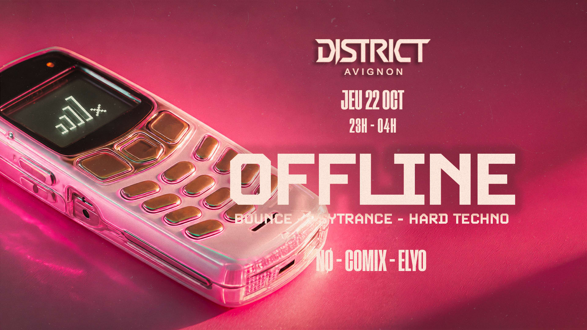 Offline : Bouncy - Psytrance - Hard Techno Cover