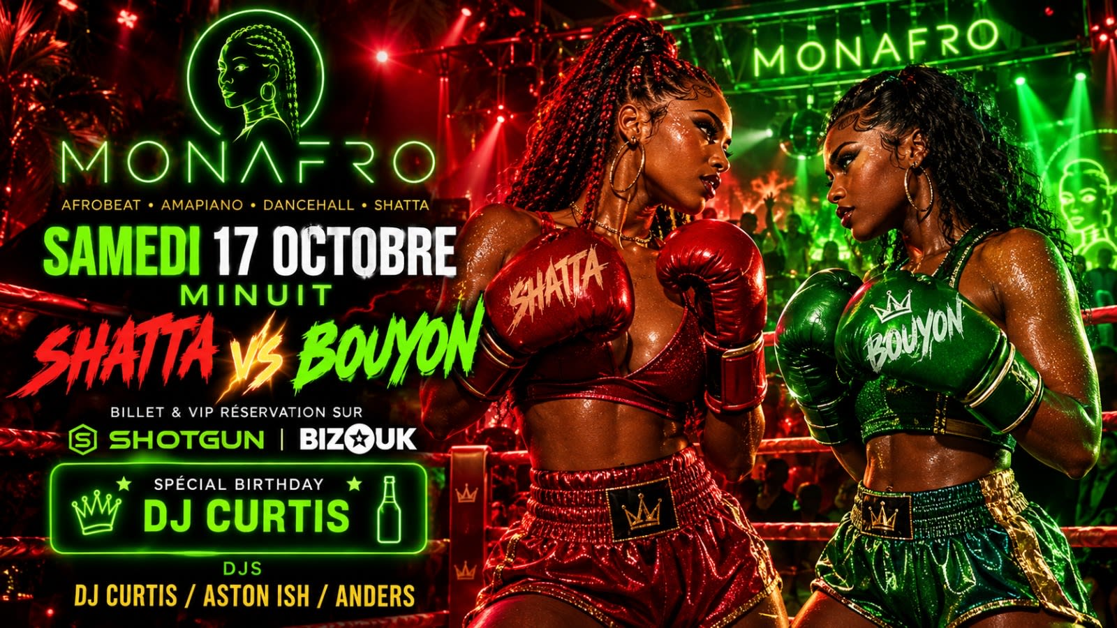Monafro : Dj Curtis Birthday Cover