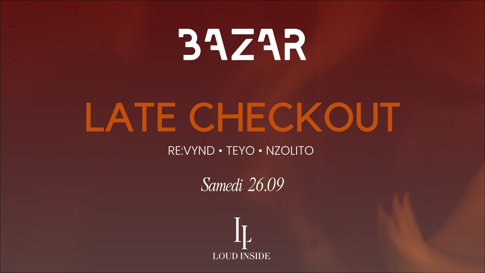 Be Loud - Late Checkout Cover