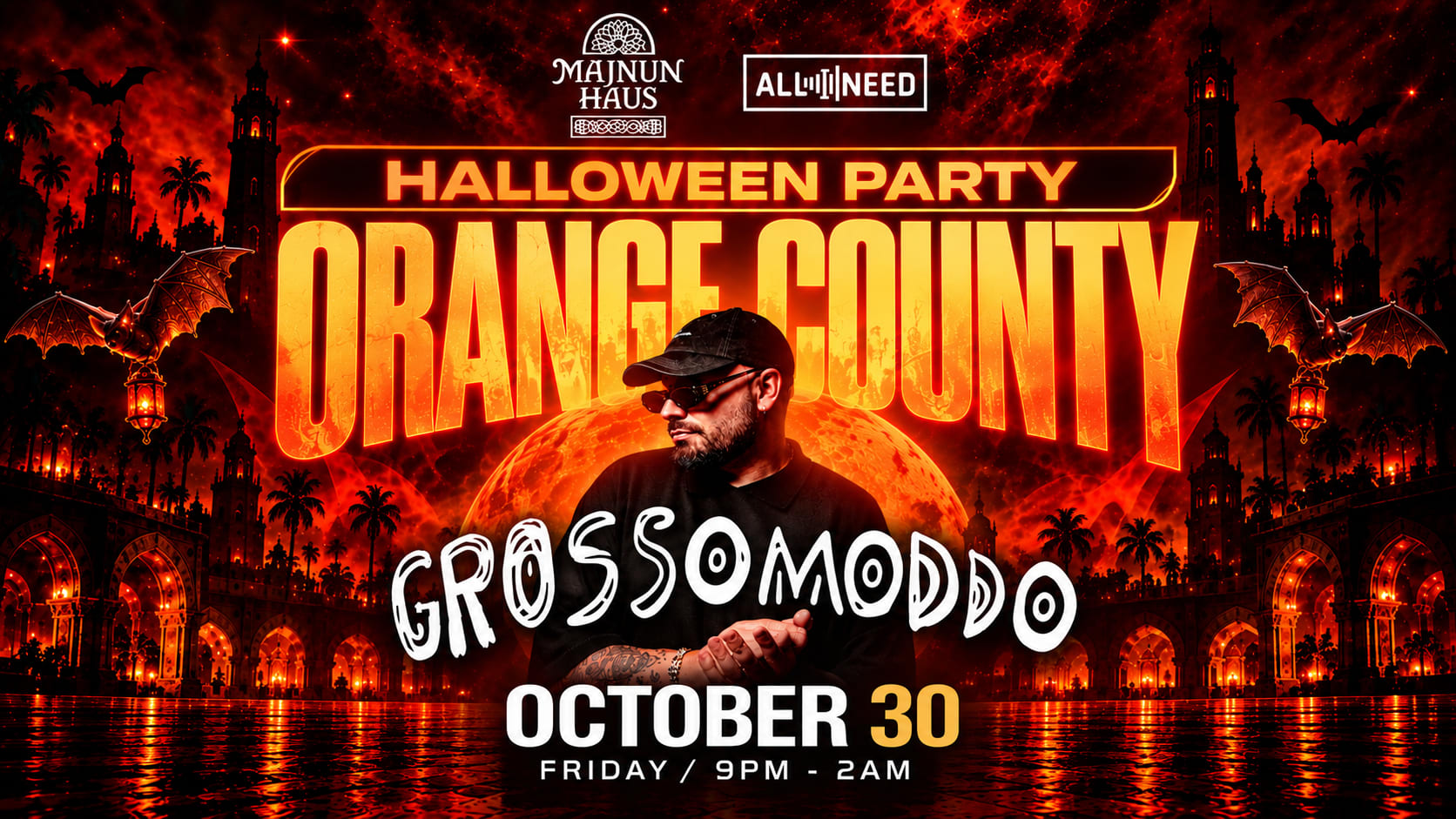 Grossomoddo — Halloween Party Oc Cover