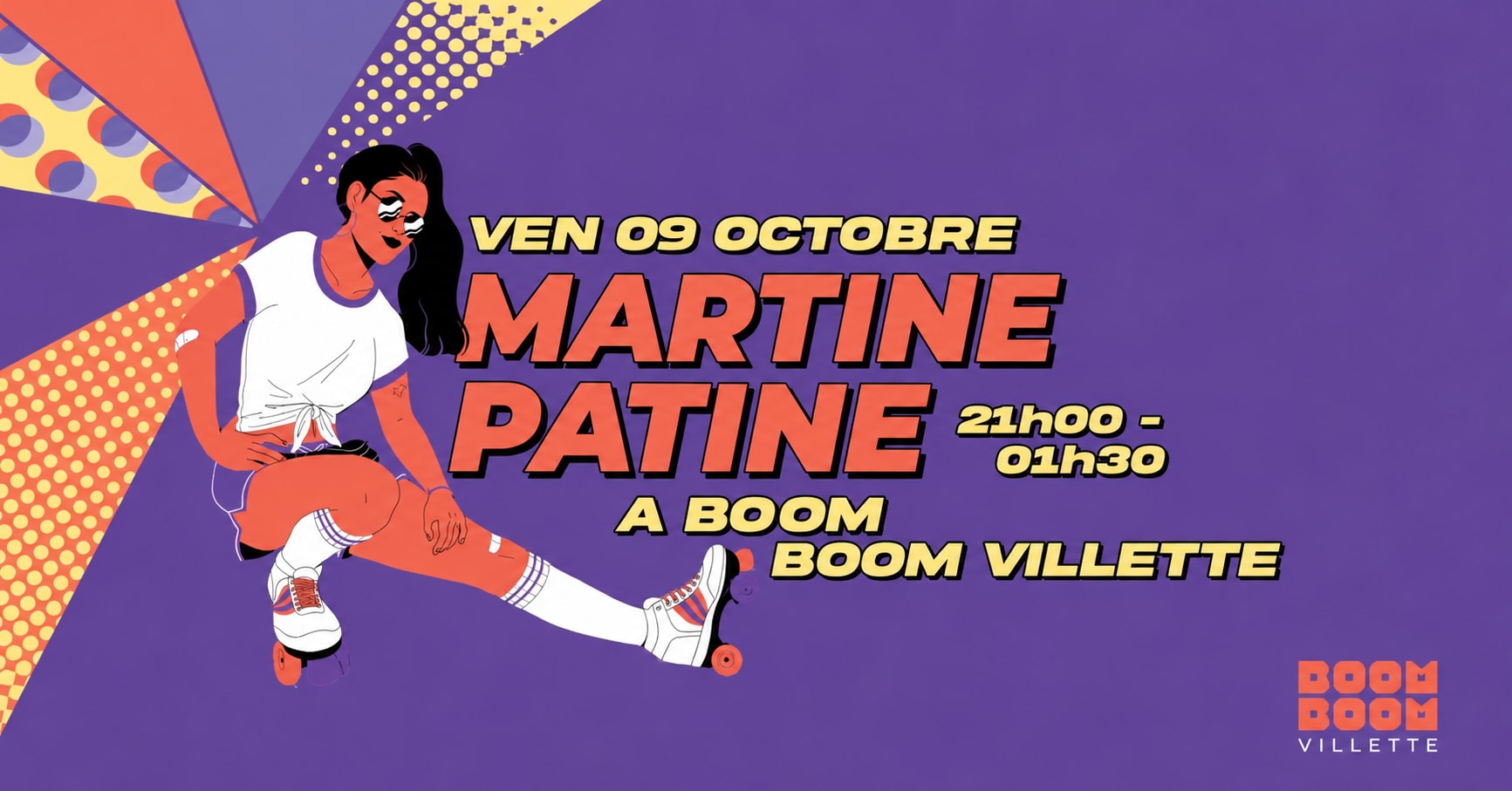 Roller Disco Avec Martine Patine Cover