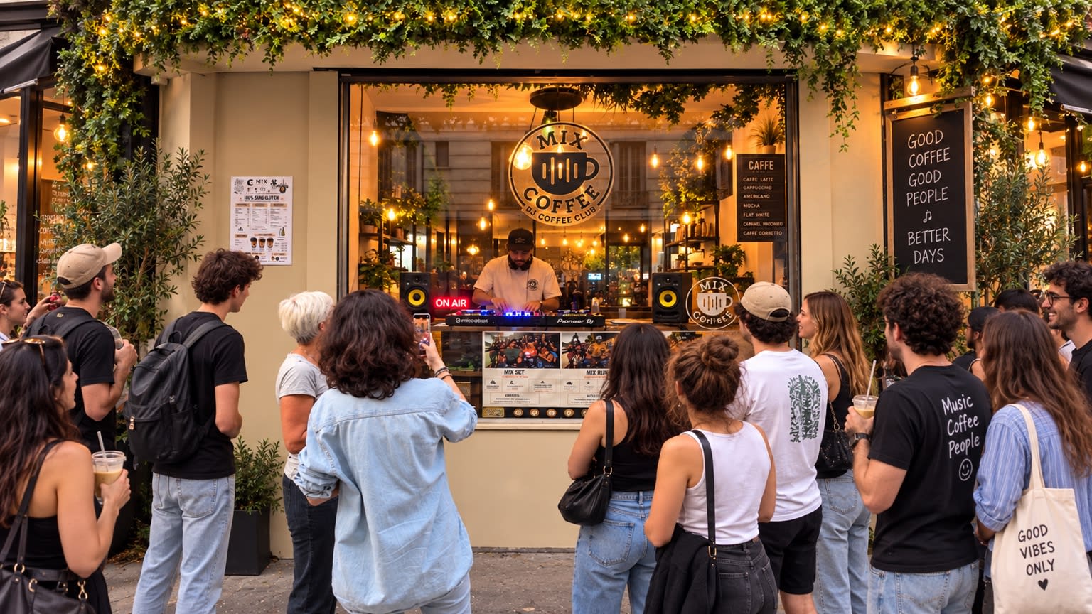 Tous Les Vendredis — Dj Set MIX Coffee Cover