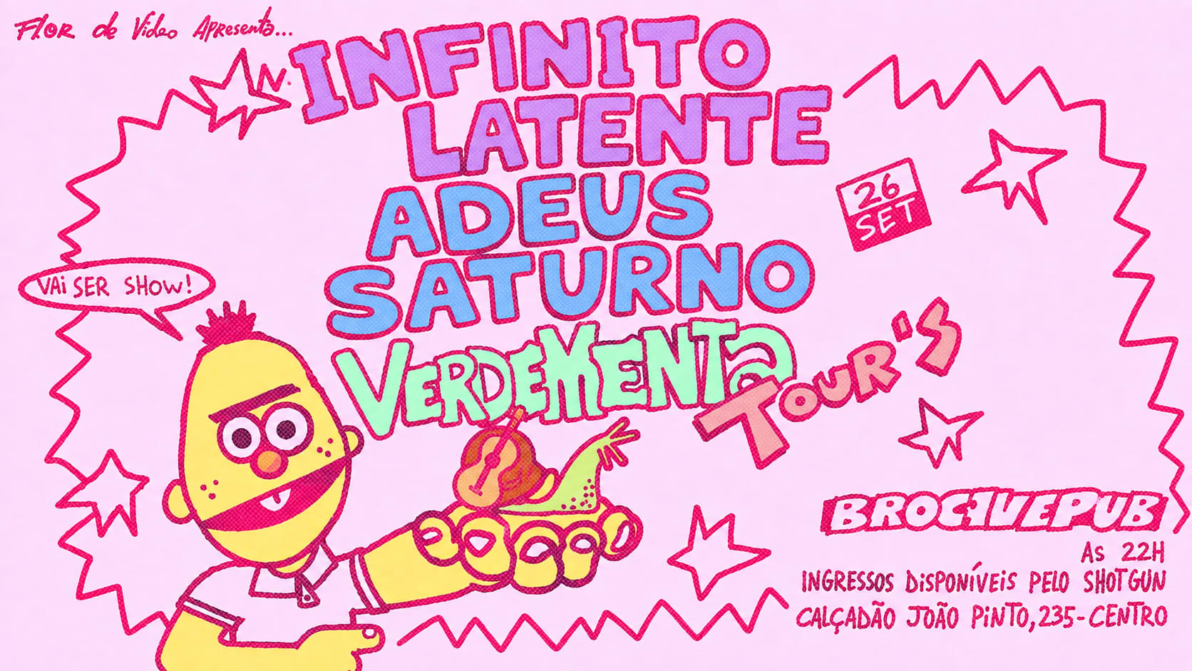 Verde Menta + Adeus Saturno + Infinito Latente Cover