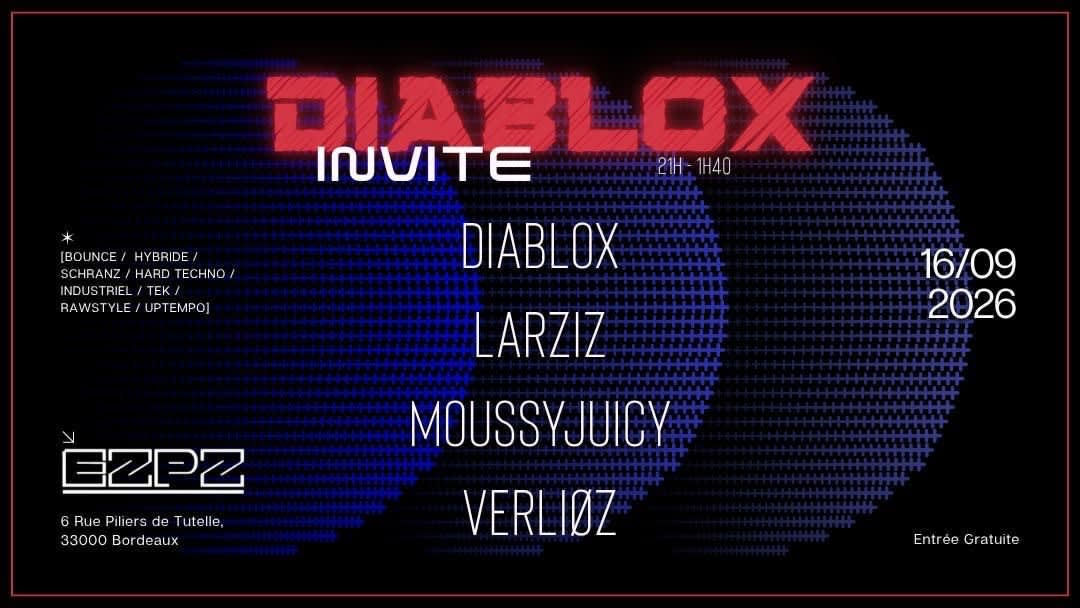 Diablox Invite @ Ezpz Cover