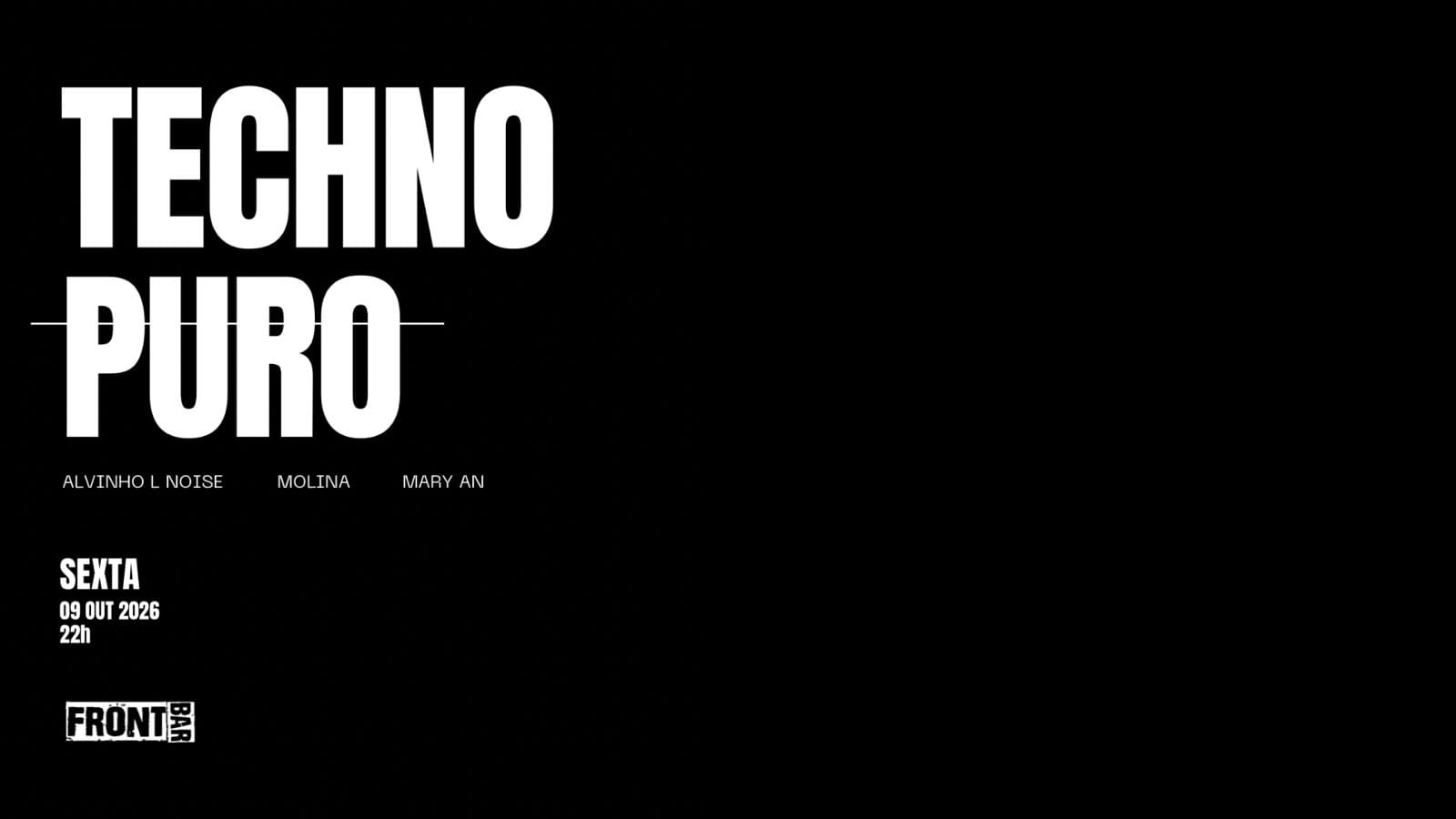 Techno Puro At Front Bar Cover