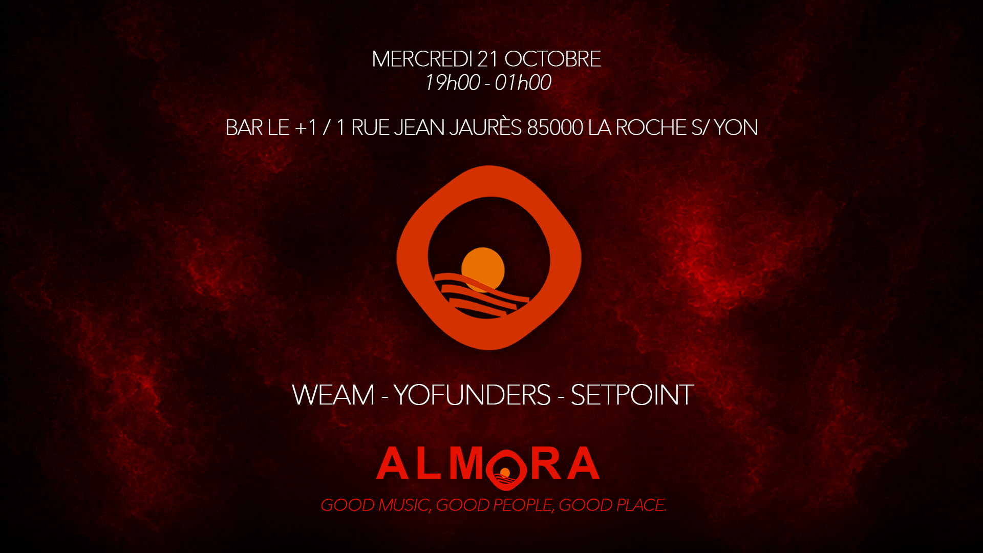 Almora - 3è Édition @ La Roche-Sur-Yon (Mercredi 21 Octobre) Cover