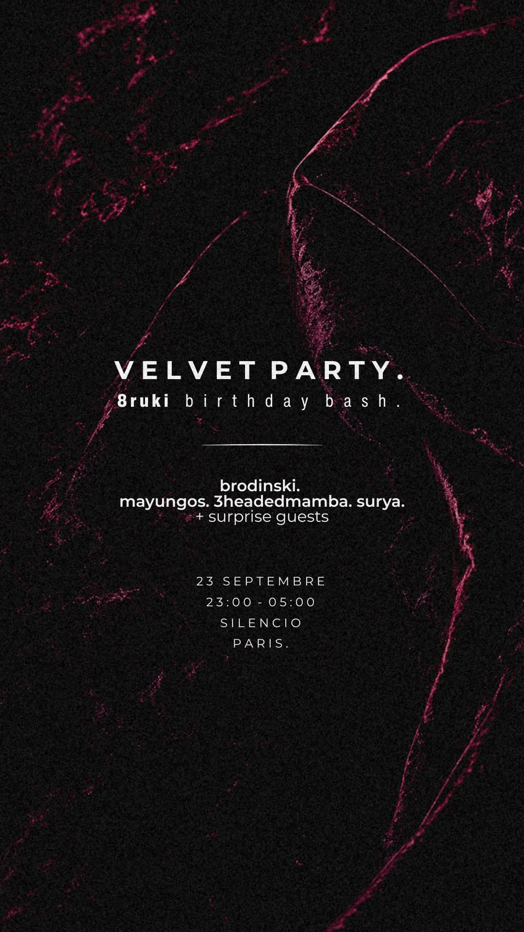 8ruki Bday Bash: Brodinski, Mayungos, 3heademamba, Surya Cover