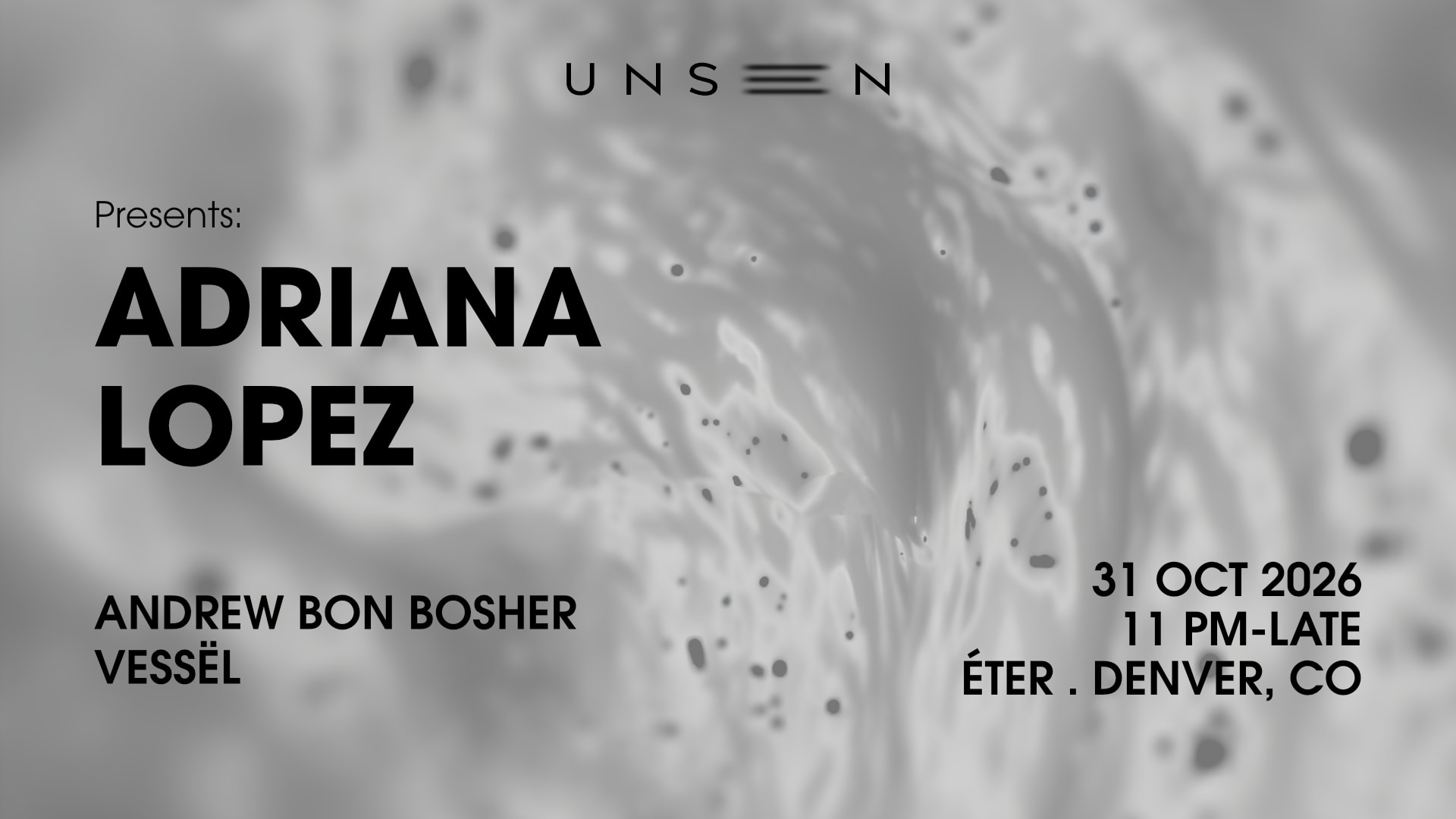 Unseen Presents: Adriana Lopez Cover
