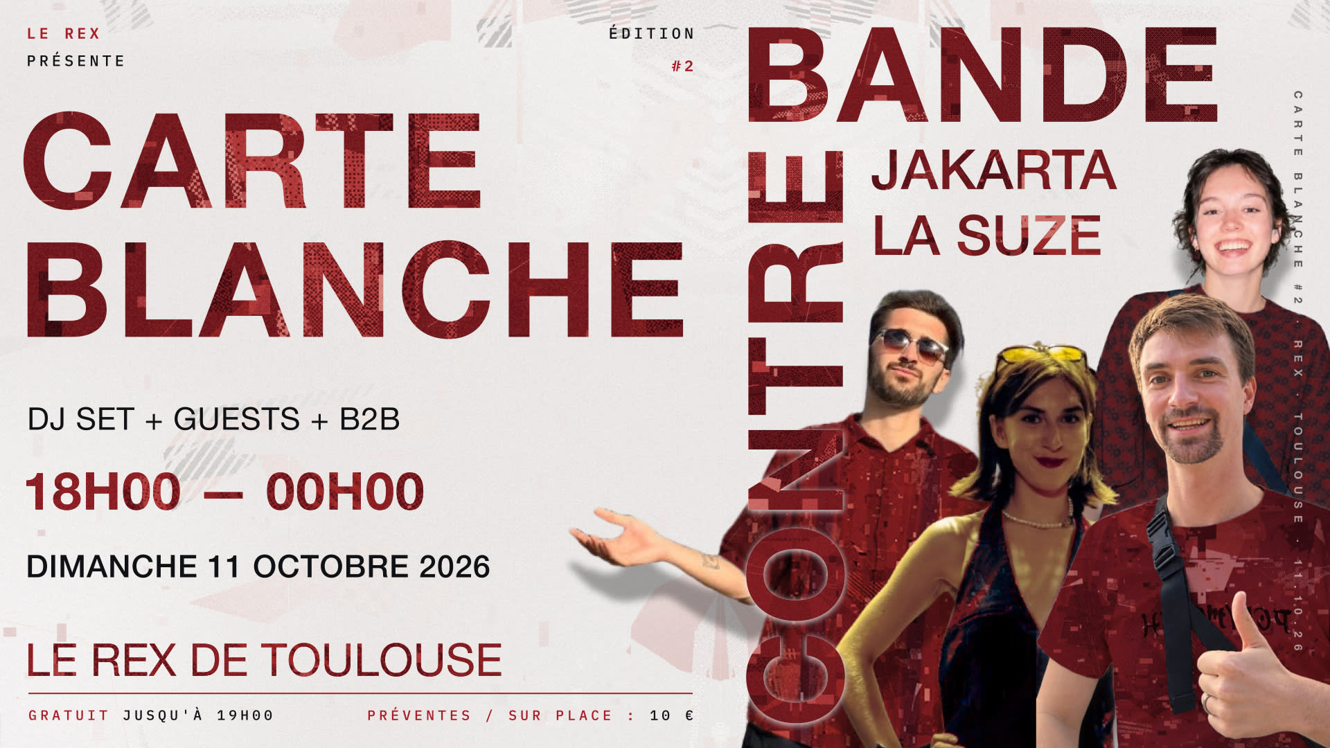 Dimanche Carte Blanche : Contrebande Cover