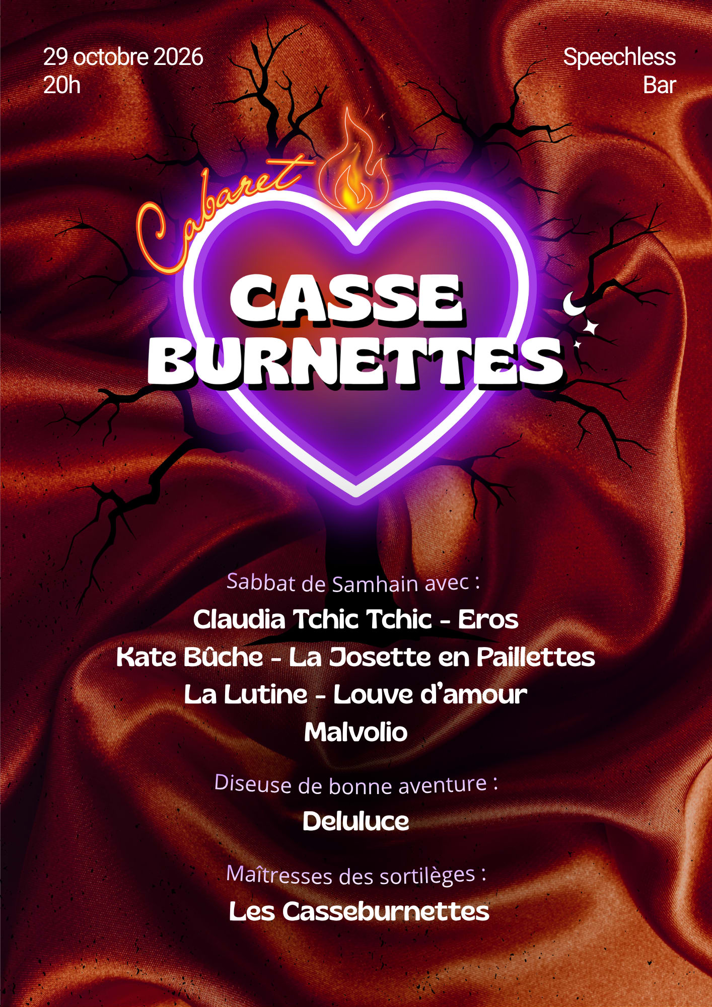 Cabaret Casseburnettes : Sabbat De Samhain Cover