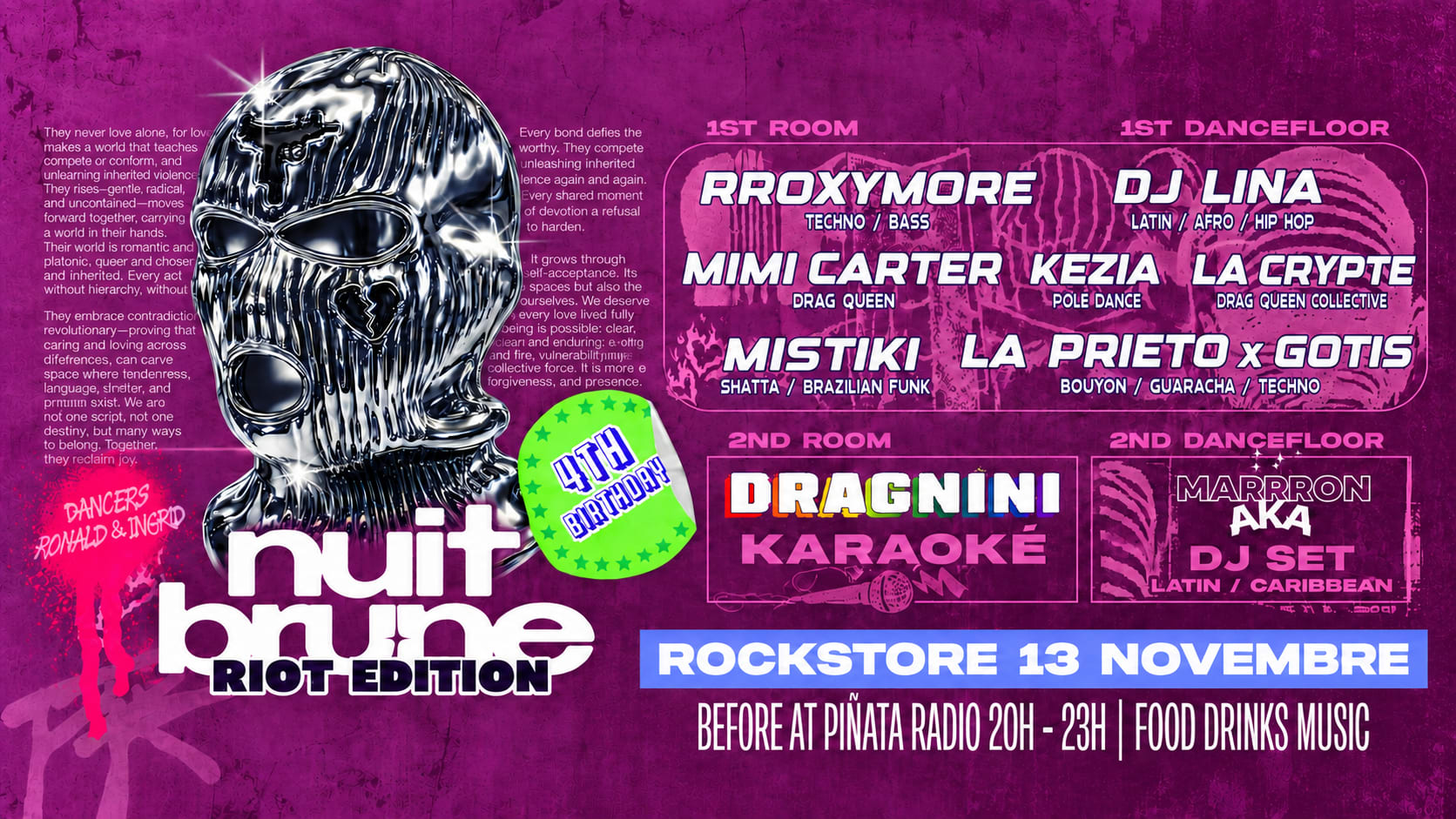 Nuit Brune - Riot Edition Cover