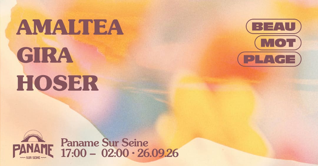 Beau Mot Plage X Paname Sur Seine Cover