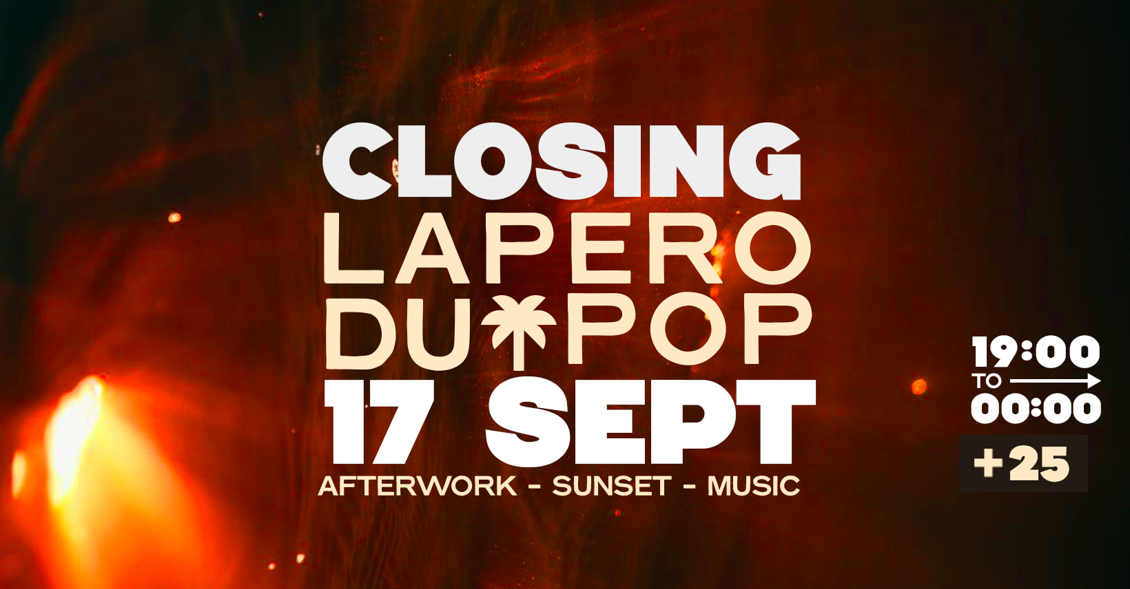 Closing L'apéro Du Pop - Jeu. 17 Septembre Cover
