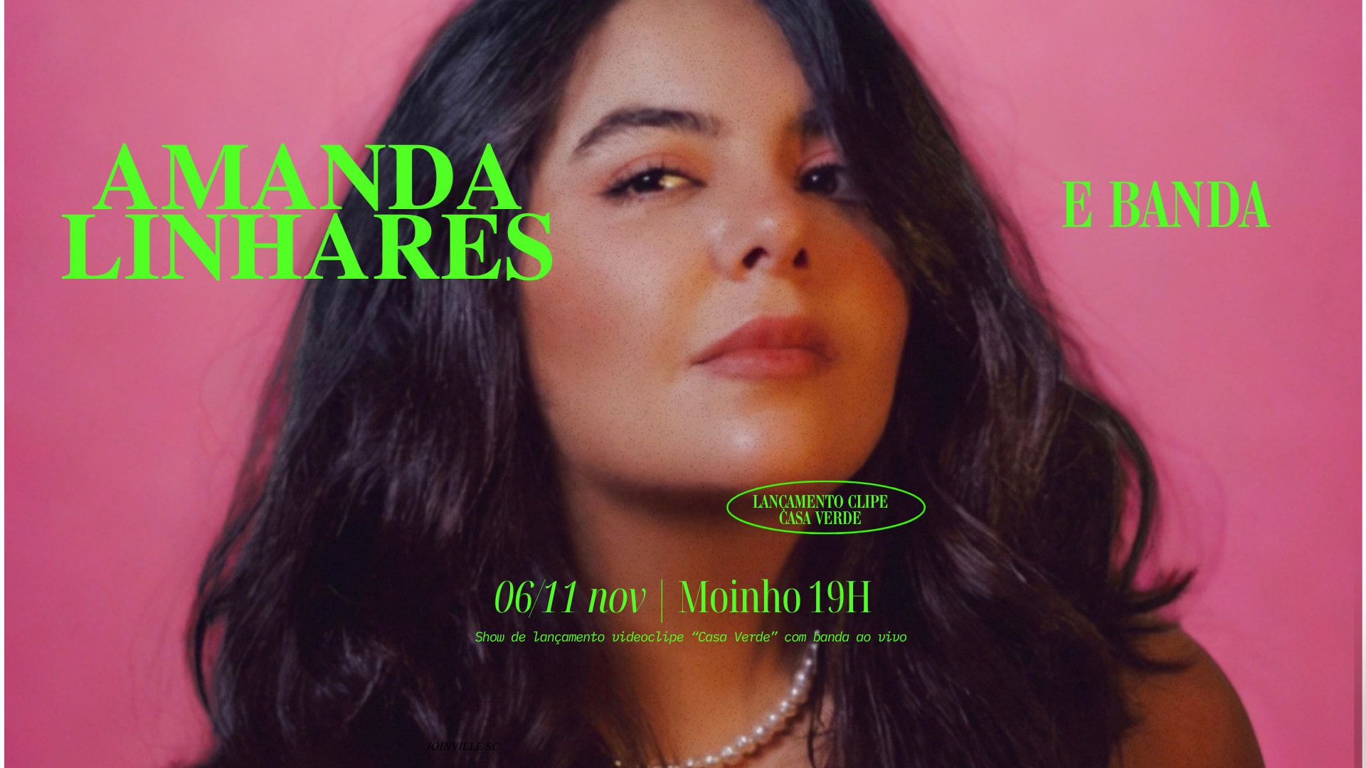 Show Amanda Linhares E Banda Ao Vivo Cover