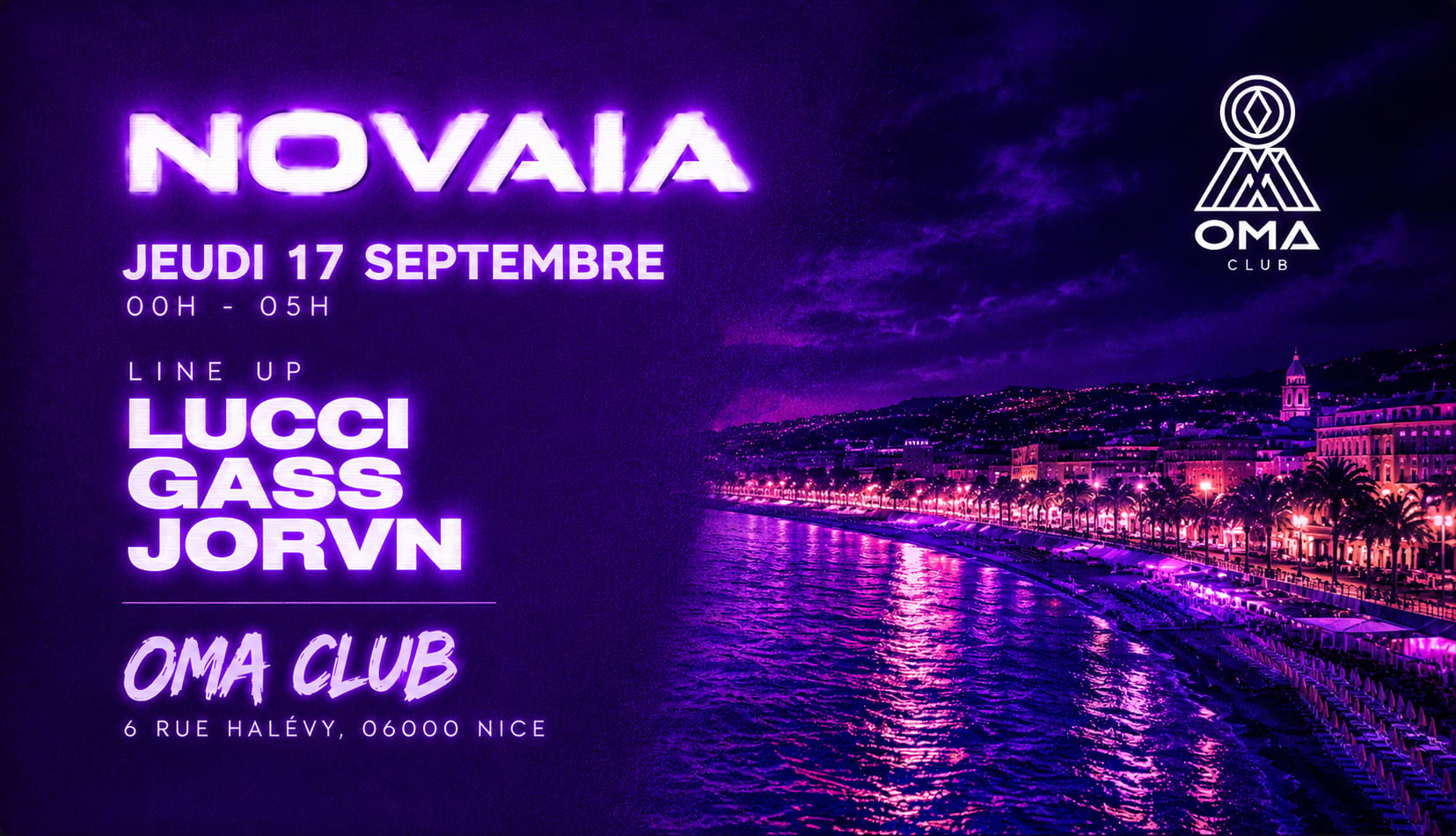 Novaia X Oma Club Cover