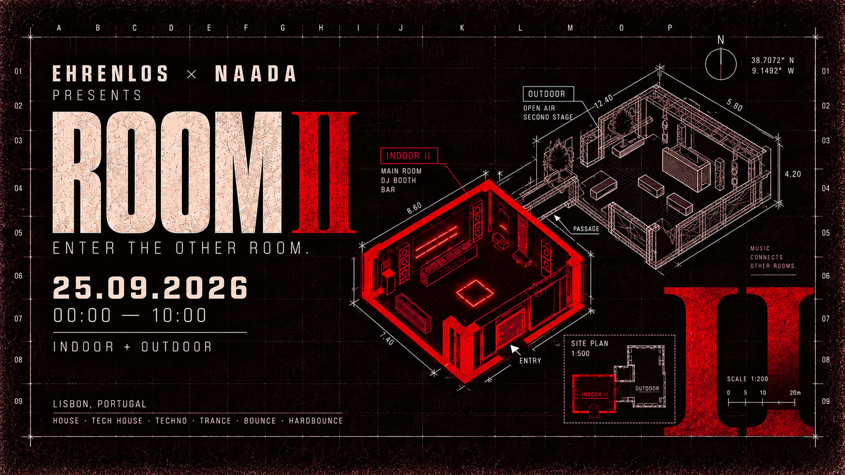 Ehrenlos × Naada Presents: Room II Cover