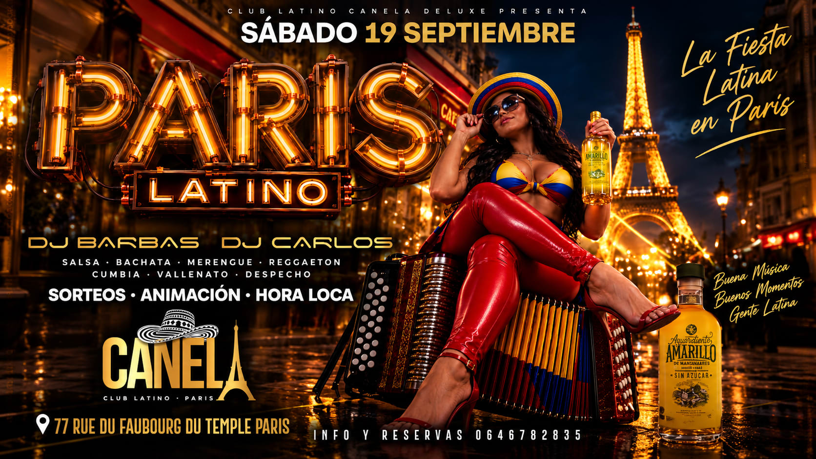 Paris Latino Soirée / Fiesta Latina Cover