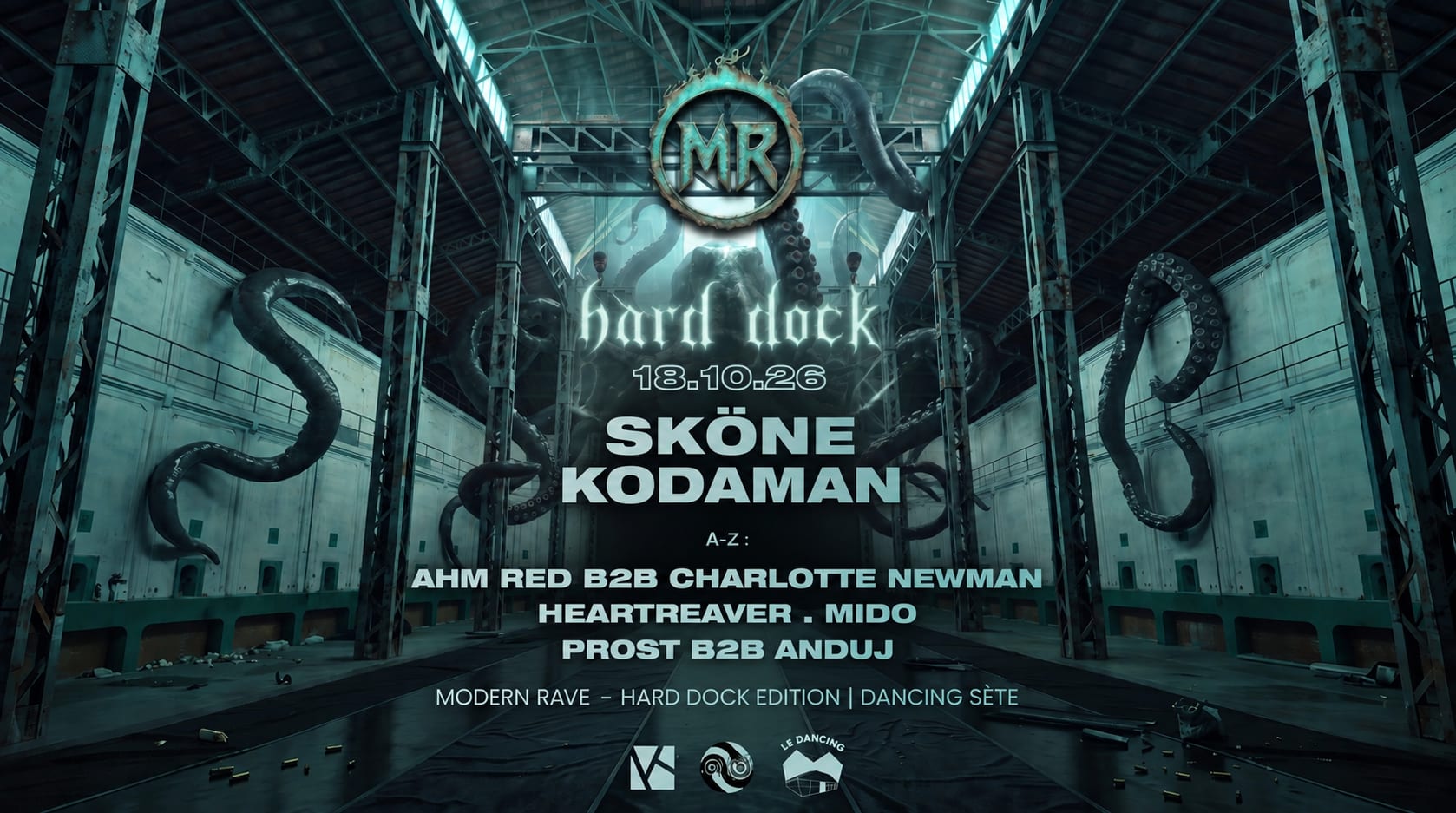 Modern Rave : Hard Dock Edition W/ Sköne & Kodaman (18.10) Cover