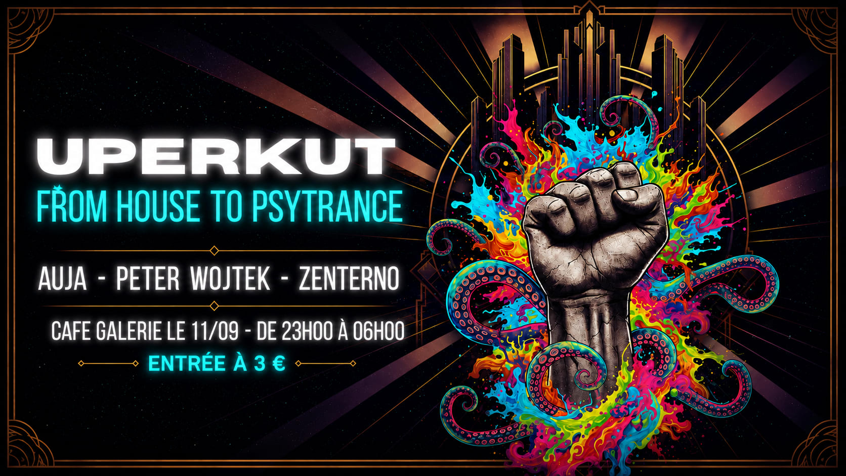 Uperkut - From House To Psytrance Cover