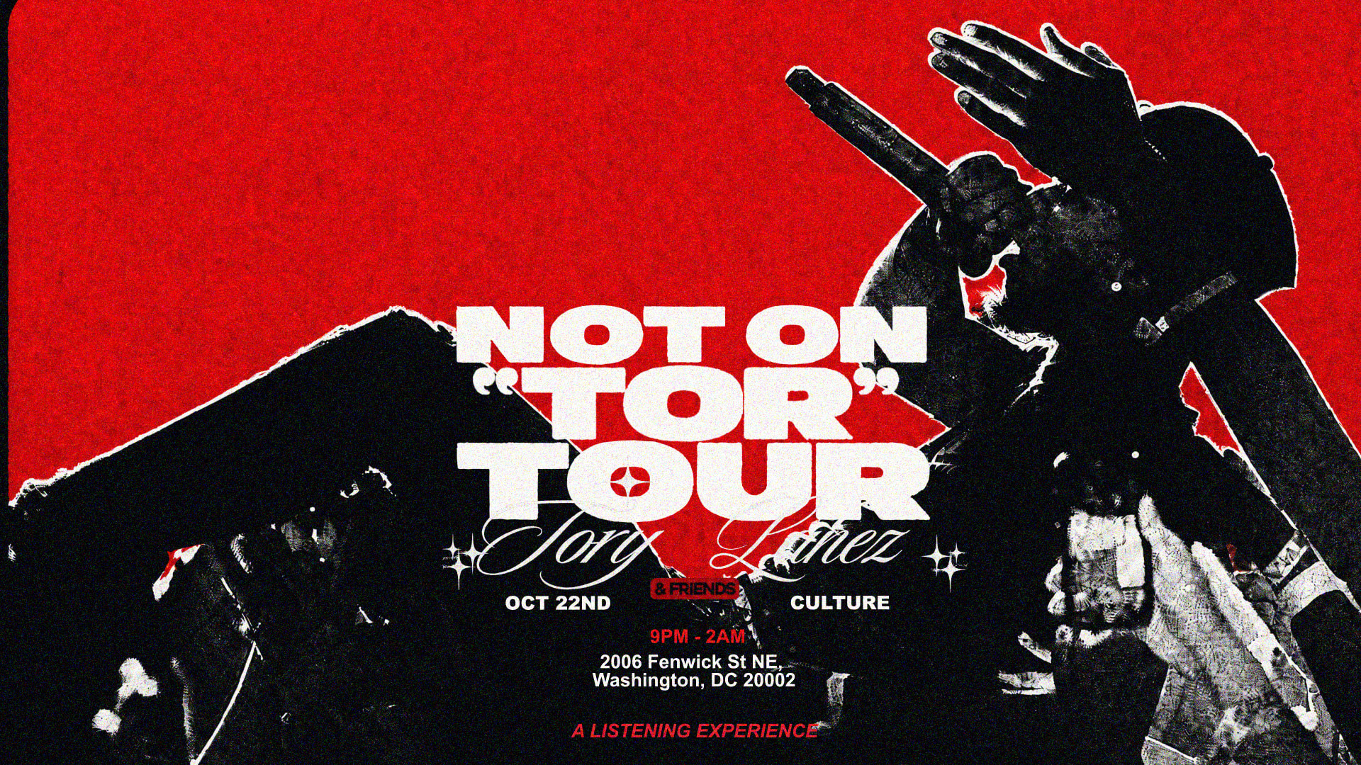 Not On “Tor” Tour Cover