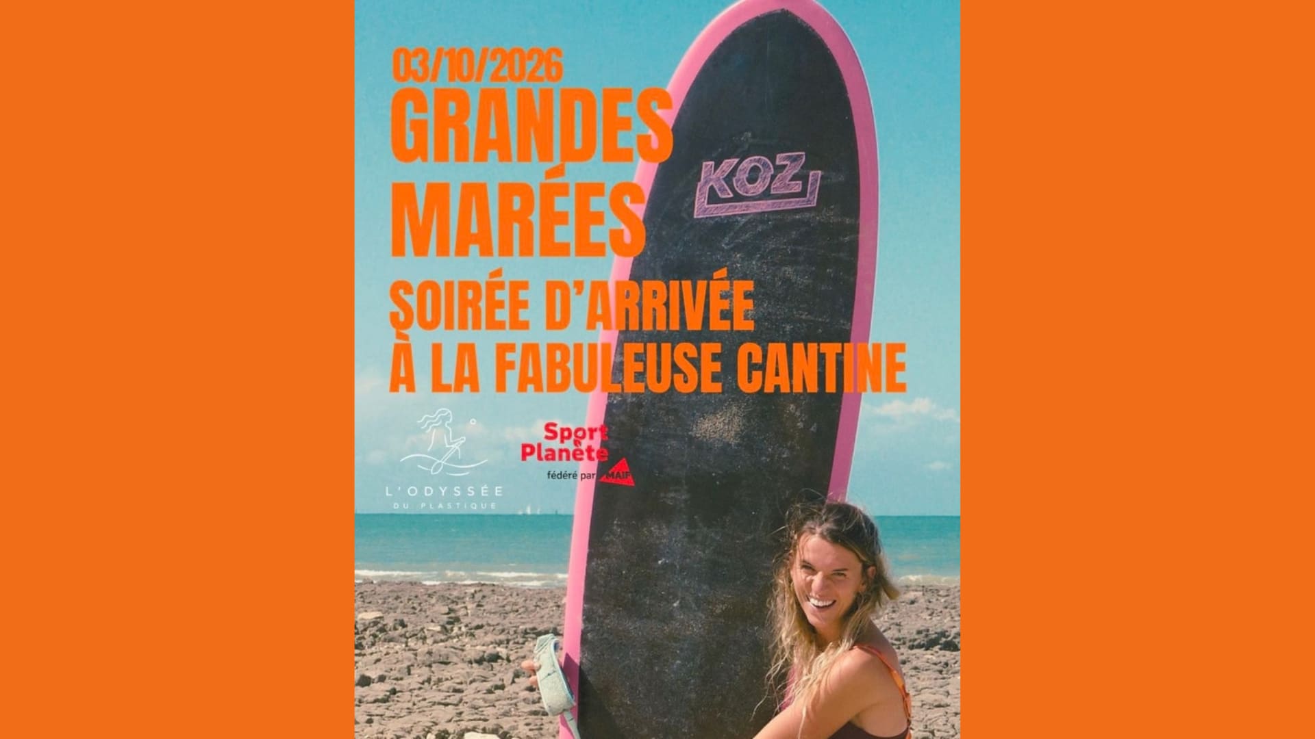 Grandes Marées - Soirée D'arrivée À La Fabuleuse Cantine Cover