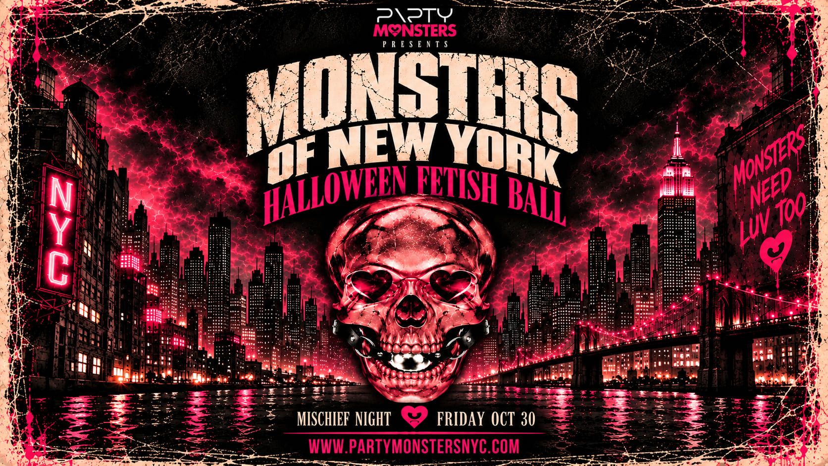 Party Monsters Monsters Of New York Mischief Fetish Ball Cover